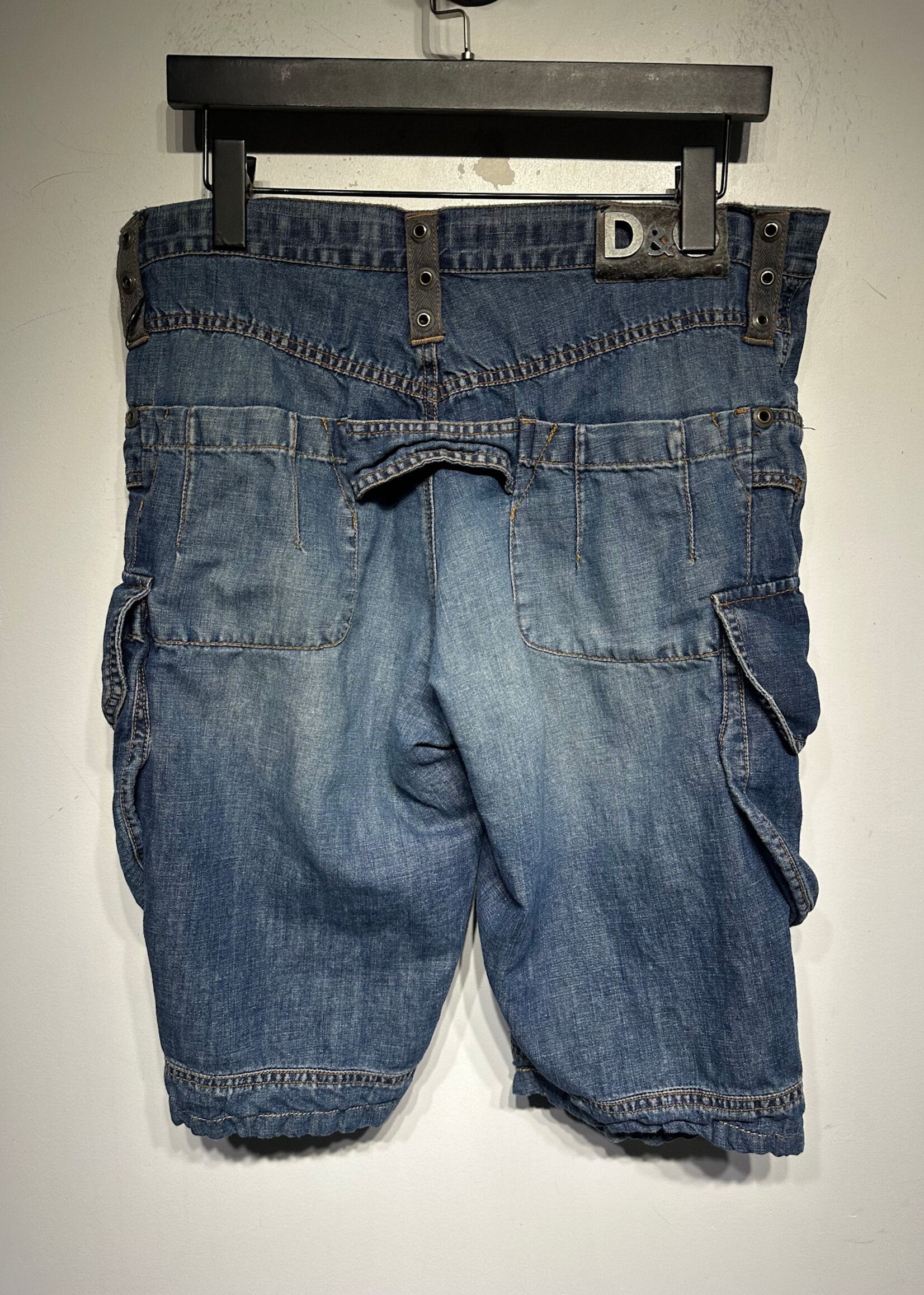 D&G 00s Cargo Strap Jorts Masc 32