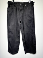 Concrete Orchids Black Wide Leg Pants Masc 34