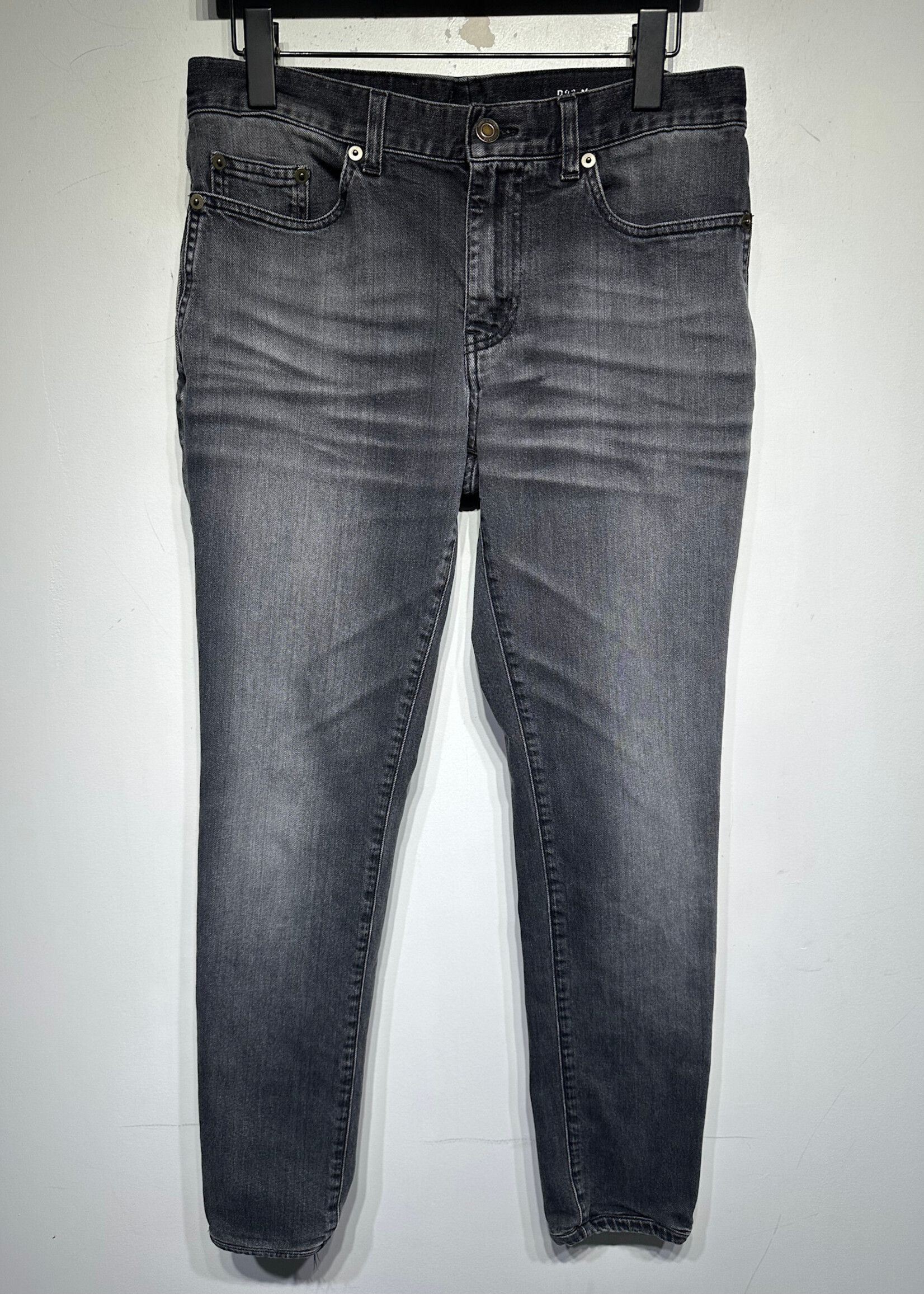 Saint Laurent D02 Washed Black Jeans Unisex 30