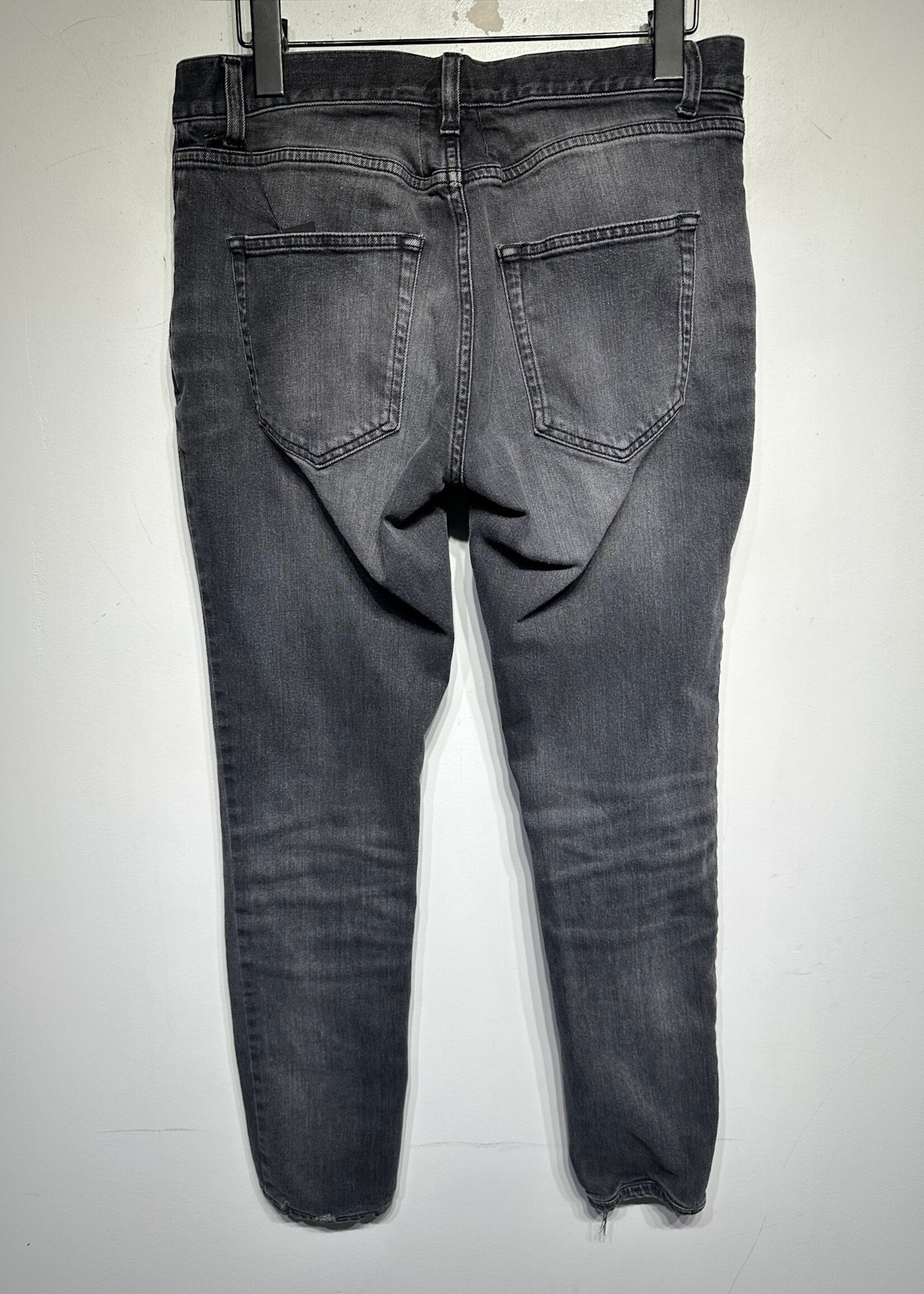 Saint Laurent D02 Washed Black Jeans Unisex 30