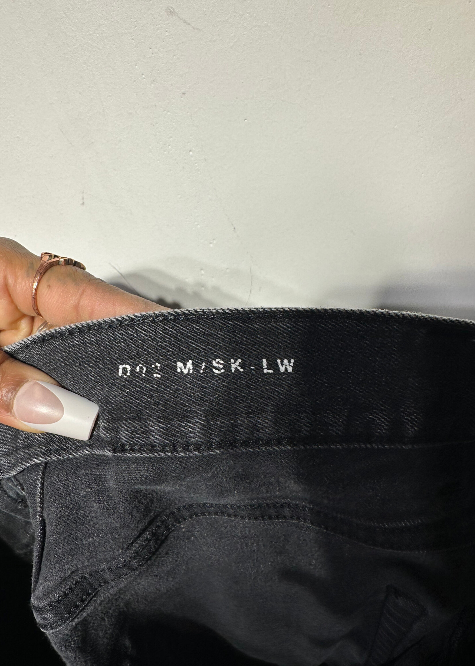 Saint Laurent D02 Washed Black Jeans Unisex 30