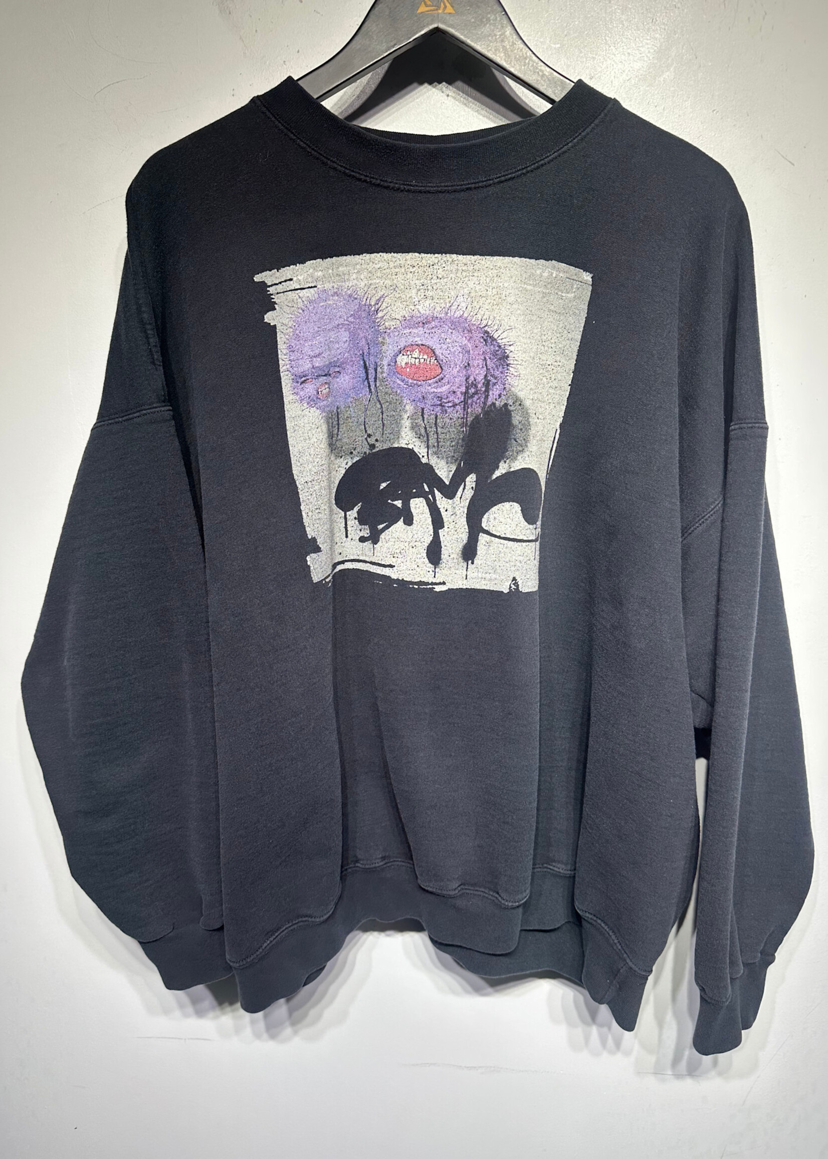 Hanes Graffiti Monster Grahpic Sweater XXL