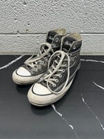 Stussy x Converse Black Hi Top Masc 8 AS IS