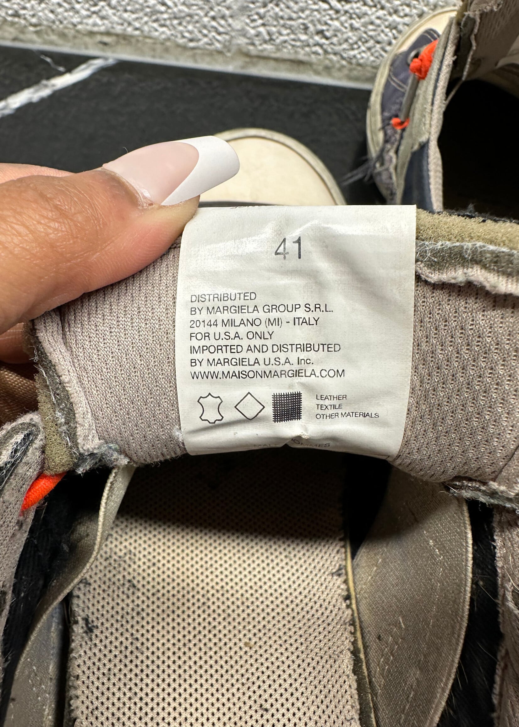 Margiela Low Top Evolution Sneaker Masc 41/8 AS IS