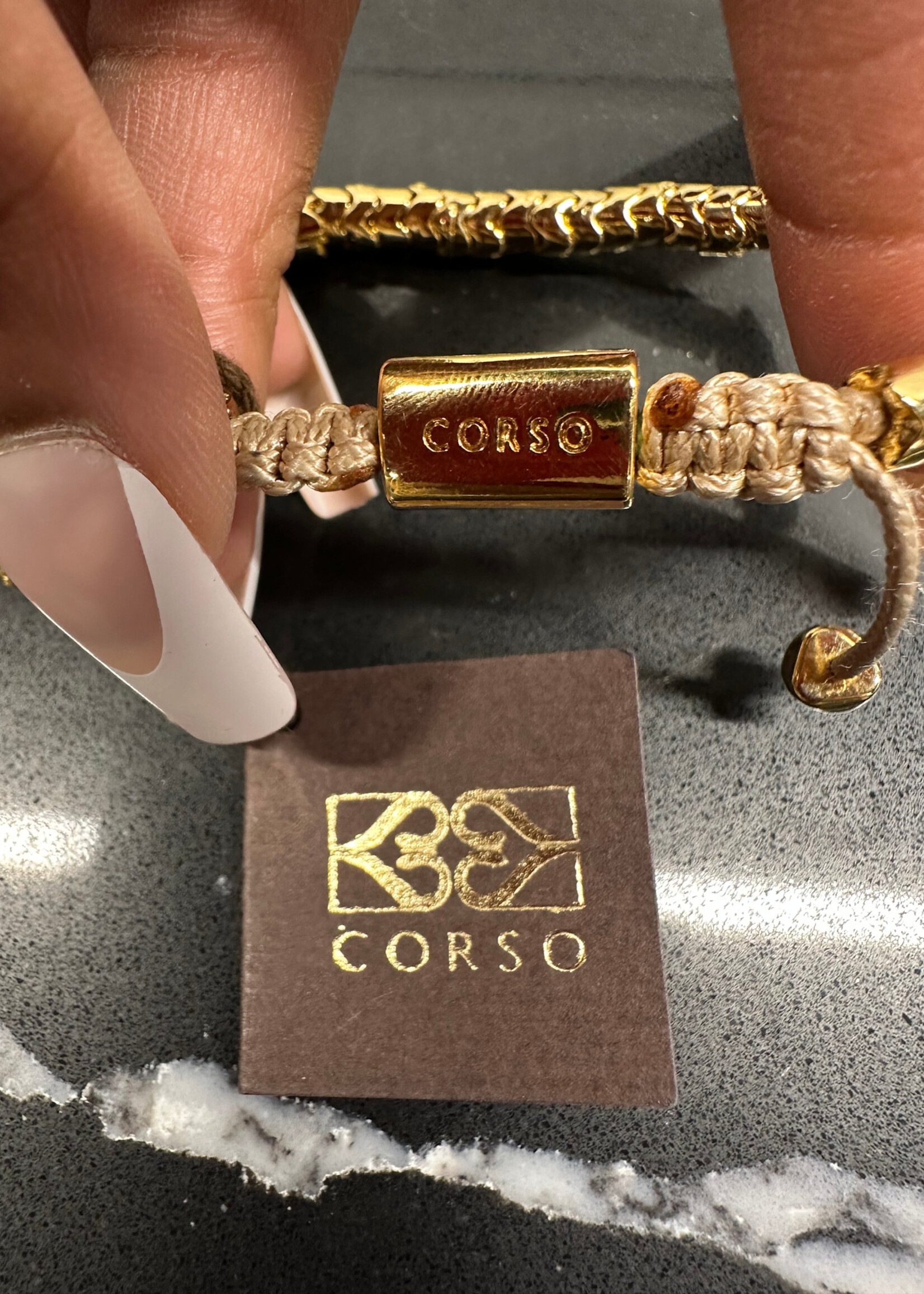 NWT Corso Gold Plated Bracelet (Retail: $122)