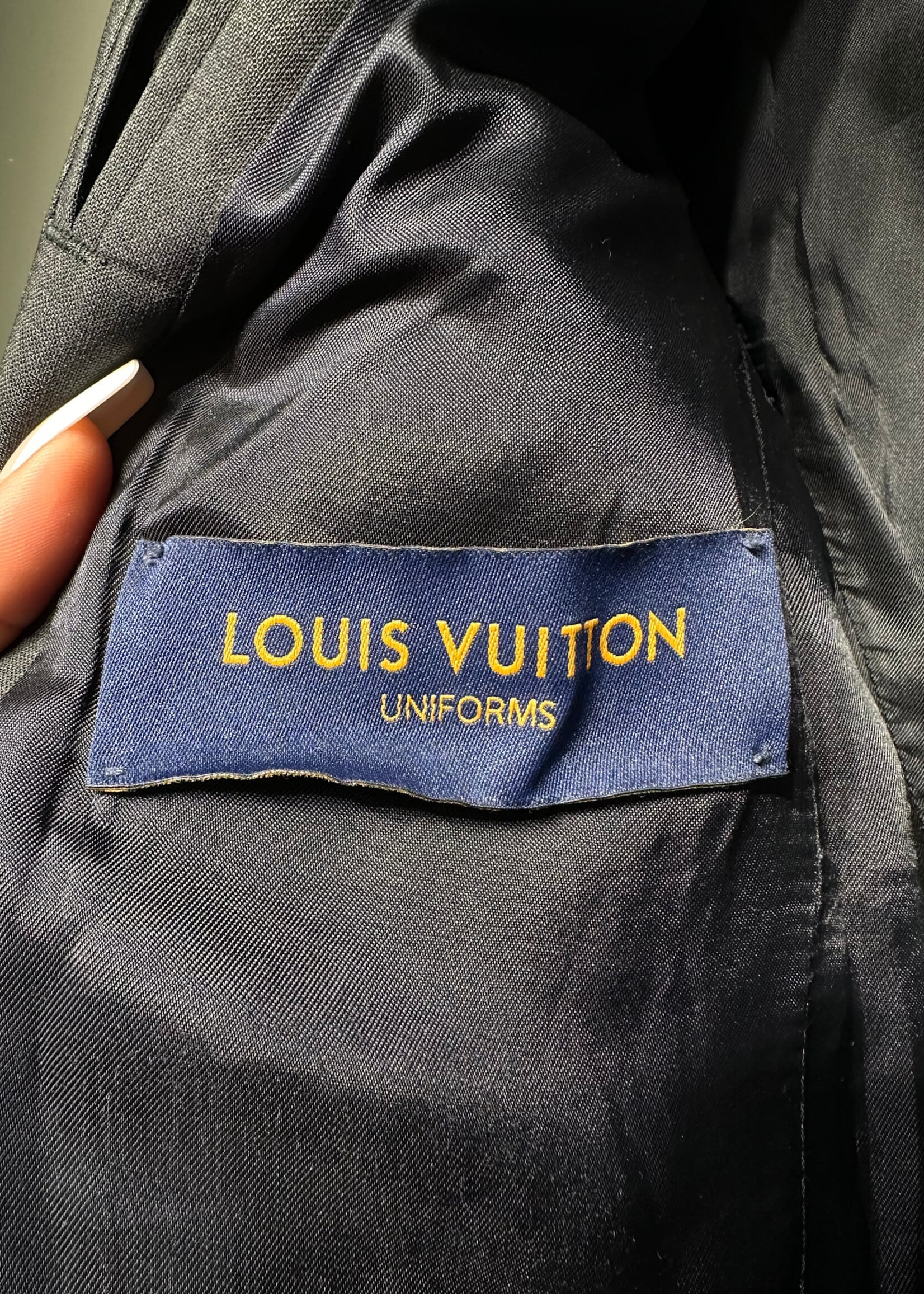 Louis Vuitton Uniform Grey Blazer Masc L