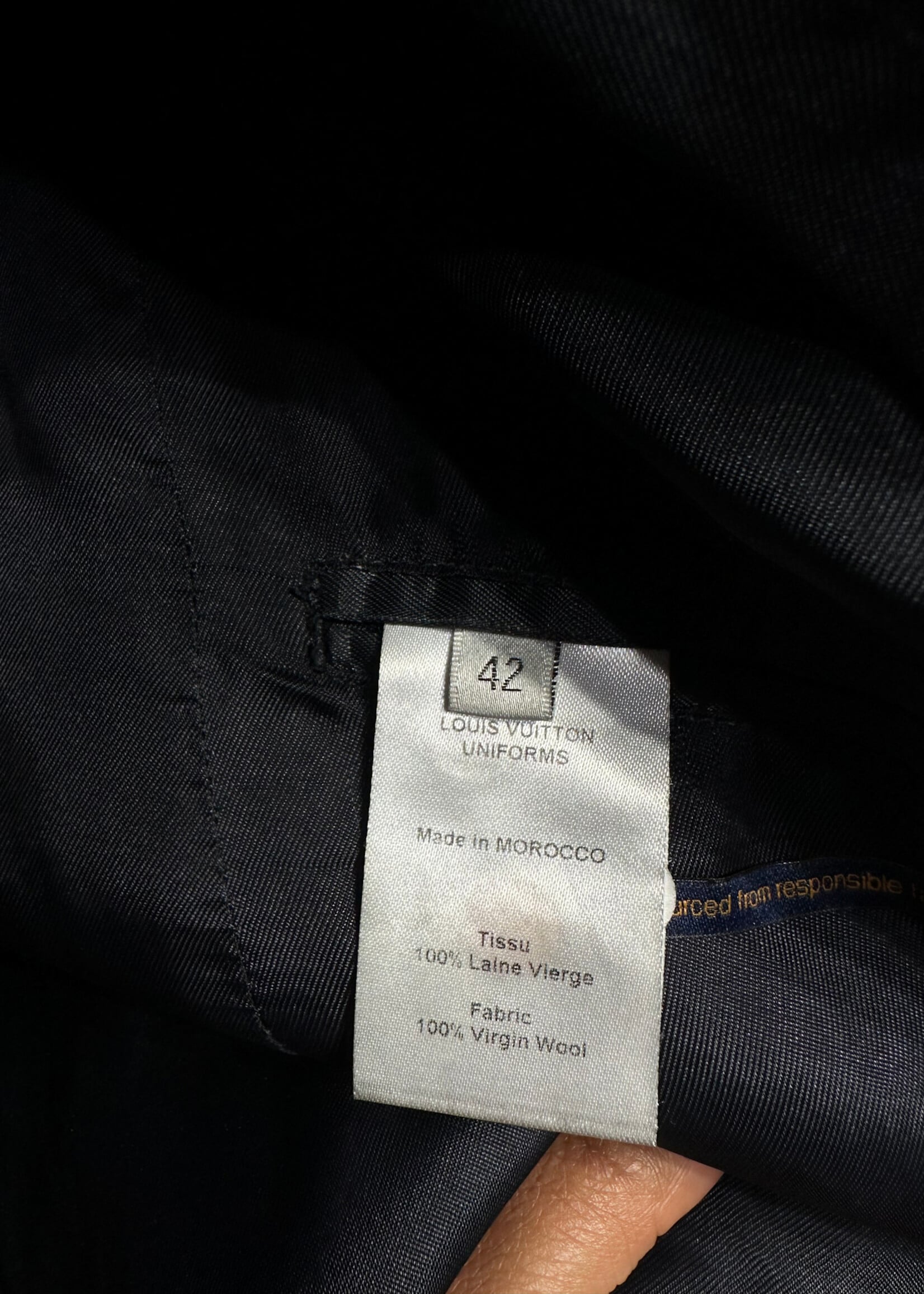 Louis Vuitton Uniform Grey Blazer Masc L