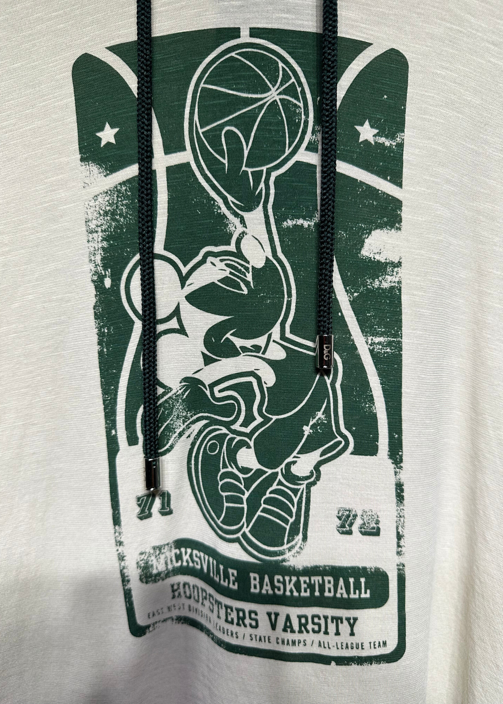 D&G Mickey Basketball T-Shirt Hoodie XL