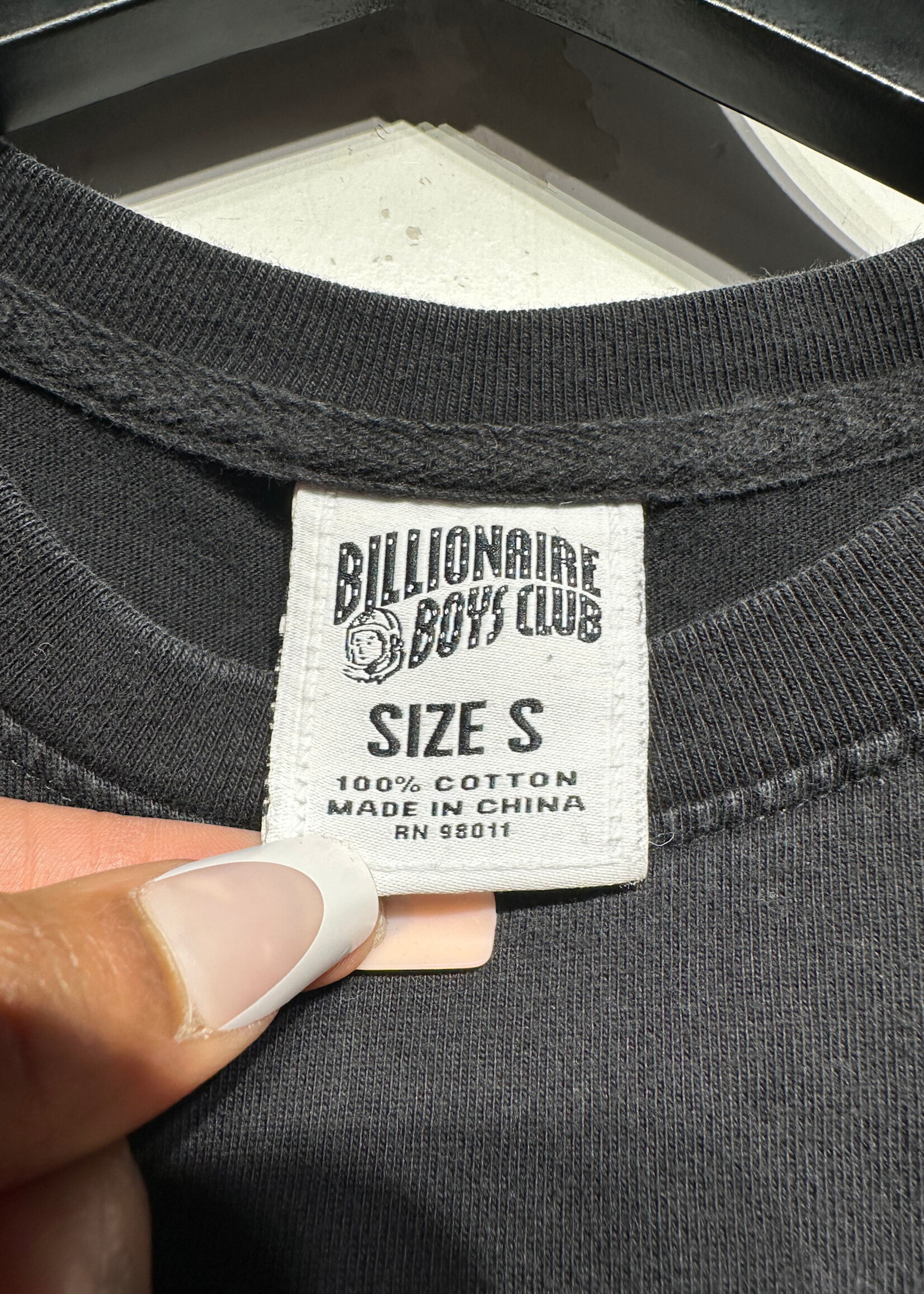 BBC Camo Rainbow Black Logo Tee S