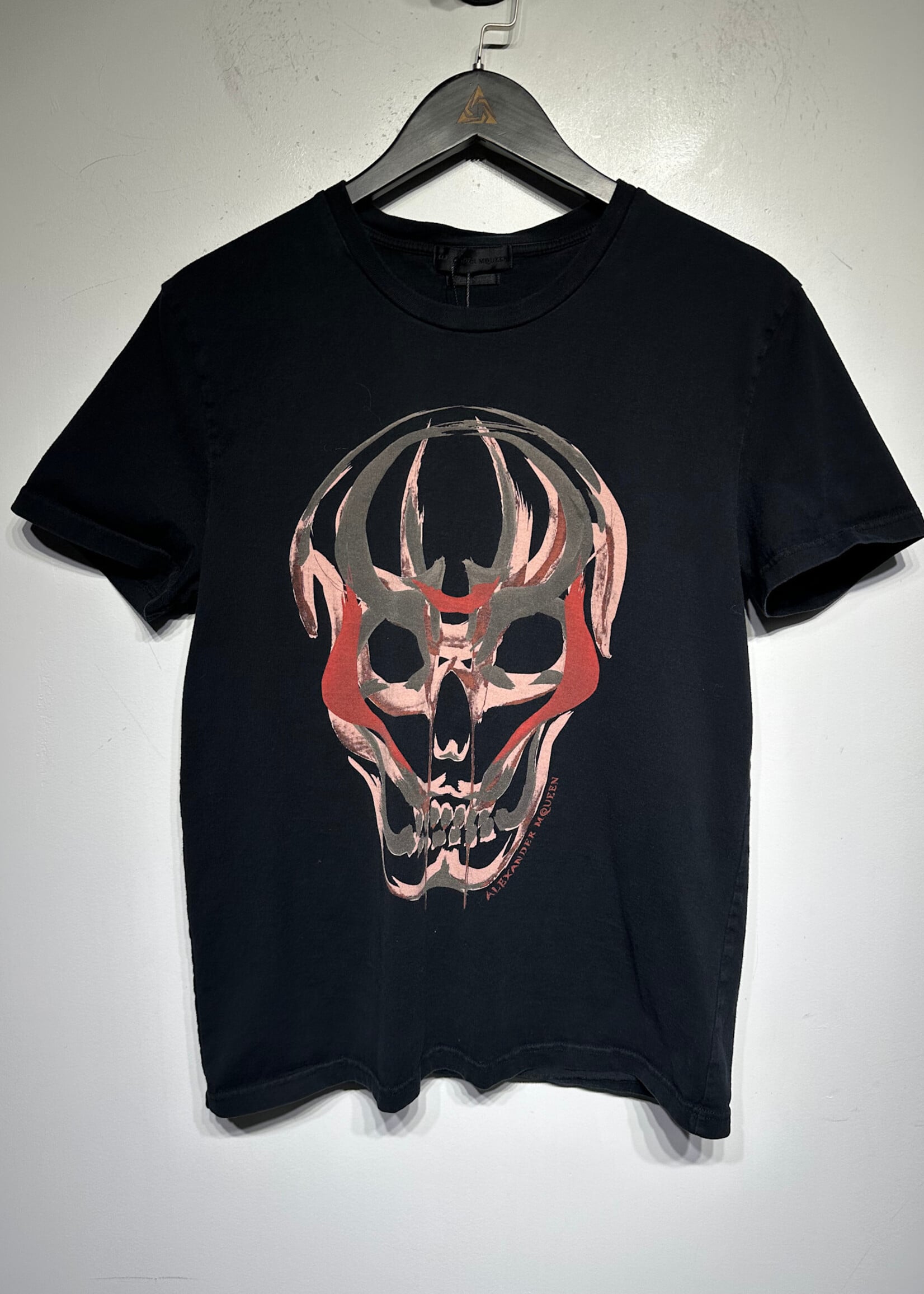 Alexander Mqueen Black Skull Tee S