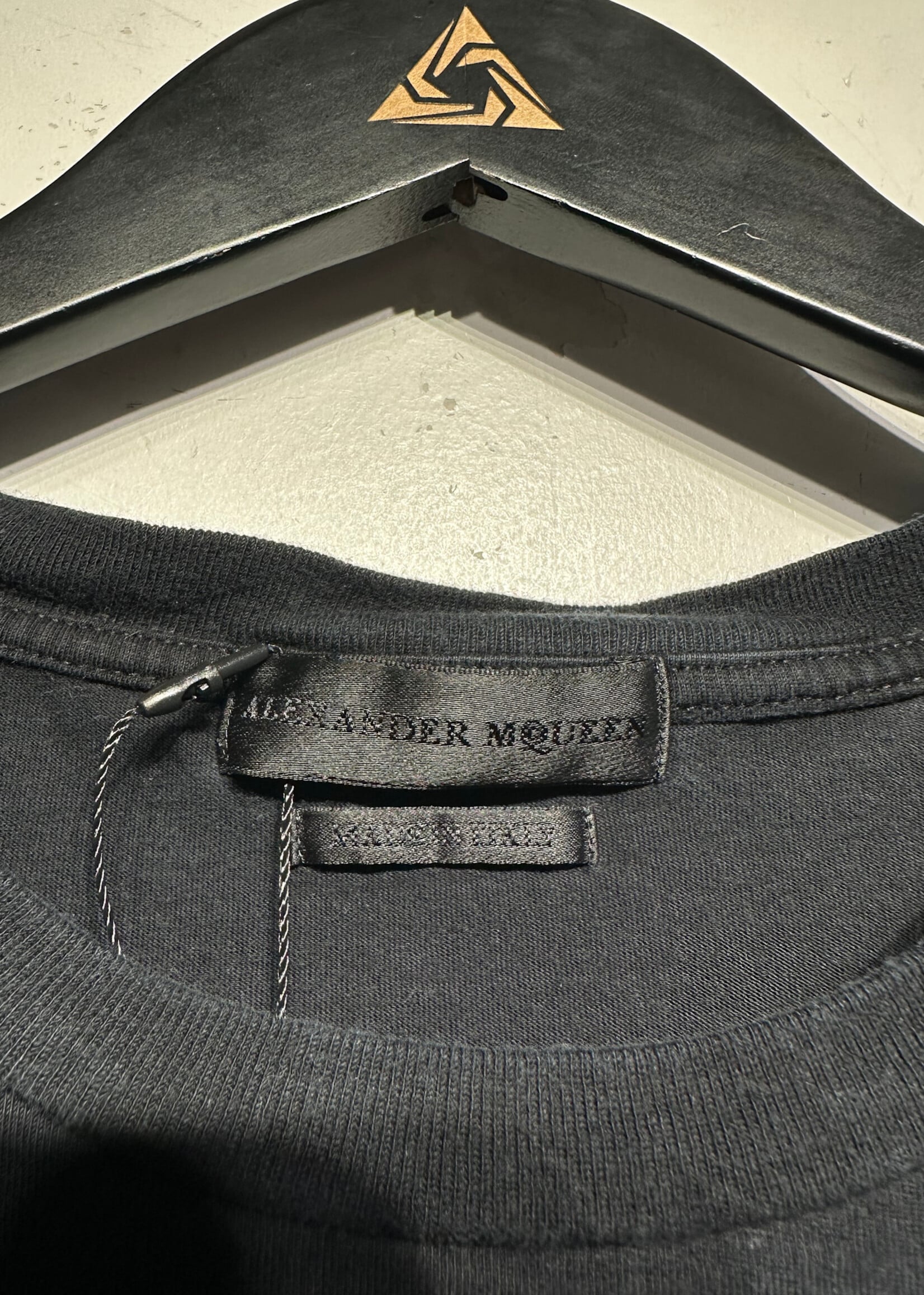 Alexander Mqueen Black Skull Tee S