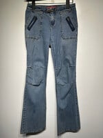 Hot Kiss Light Wash Zip Pants 26