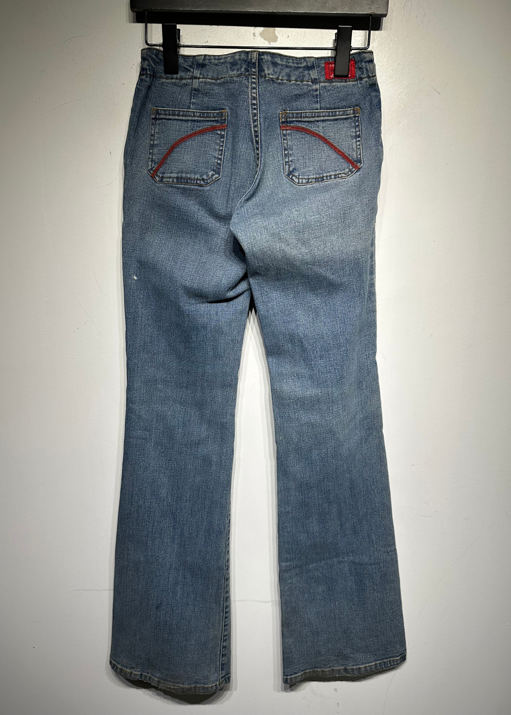 Hot Kiss Light Wash Zip Pants 26