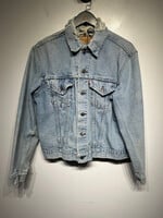 Levi's Vintage Light Wash Trucker Jacket M AS IS