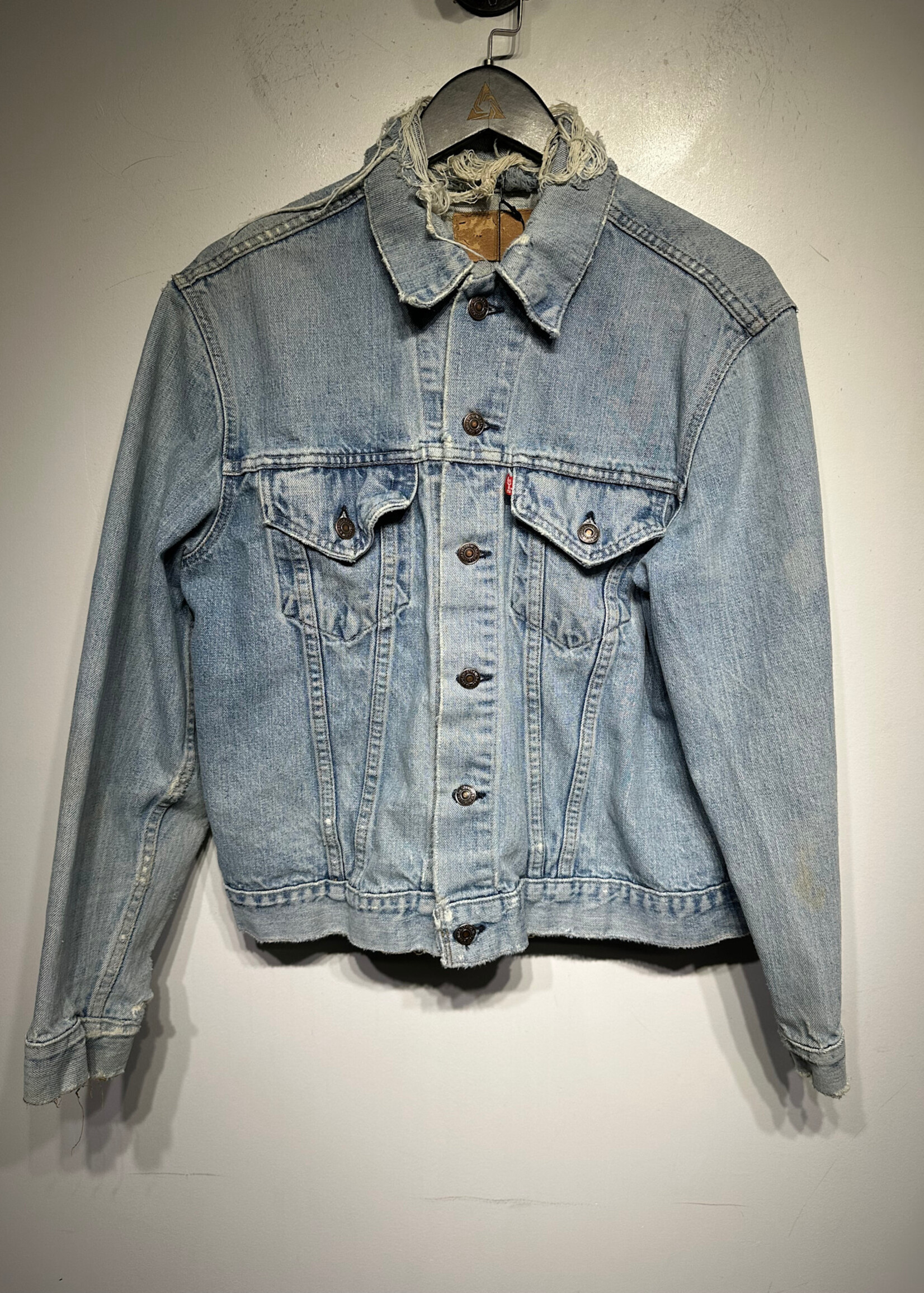 Levi's Vintage Light Wash Trucker Jacket M AS IS