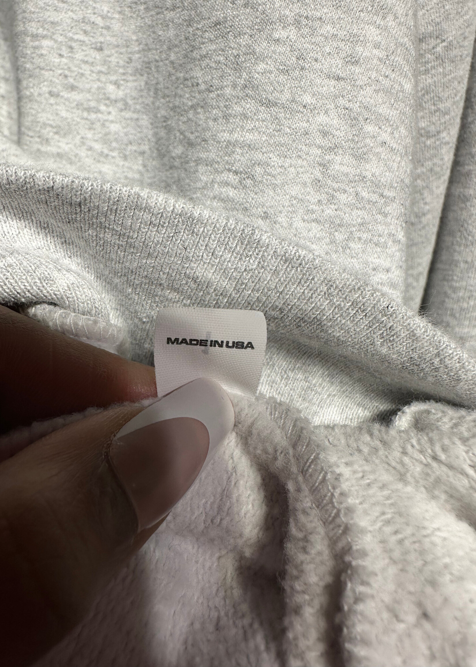 Ye Gosha Black Dogs Grey Hoodie Fits L