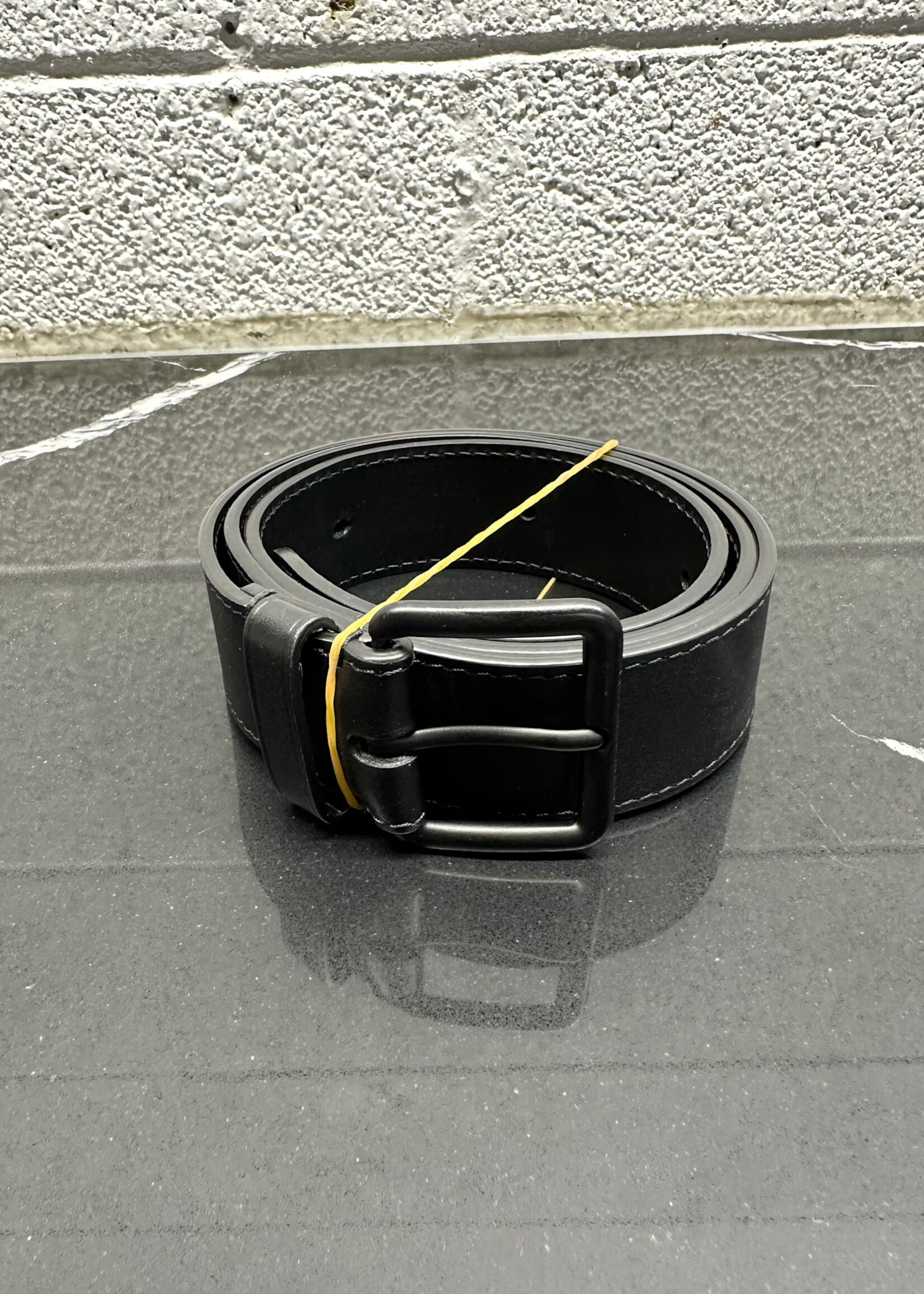 Louis Vuitton Uniform Black Belt Masc 36