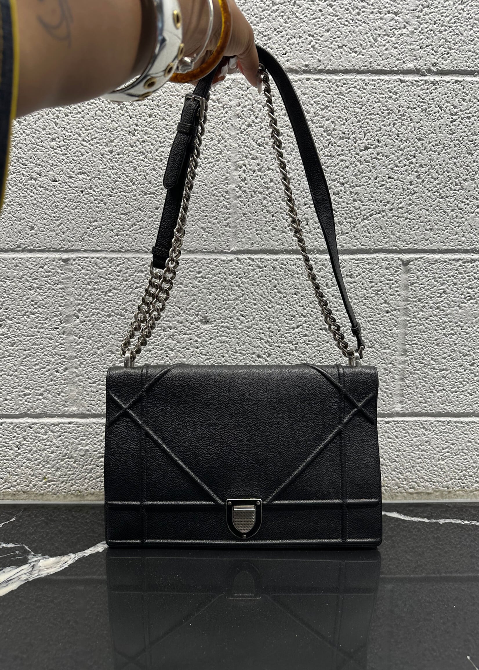 Burberry Haymarket Check Tote Bag