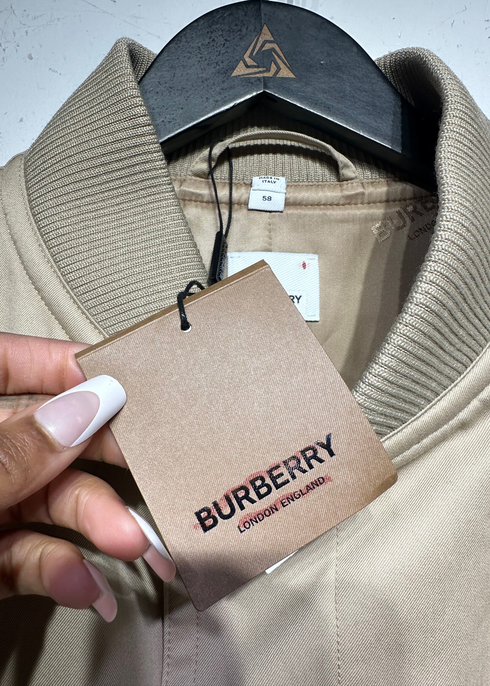 Burberry Beige NWT Trench Coat XXL