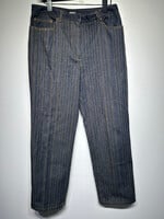 DKNY Y2K Pinstripe Stitch Jeans Fem 32