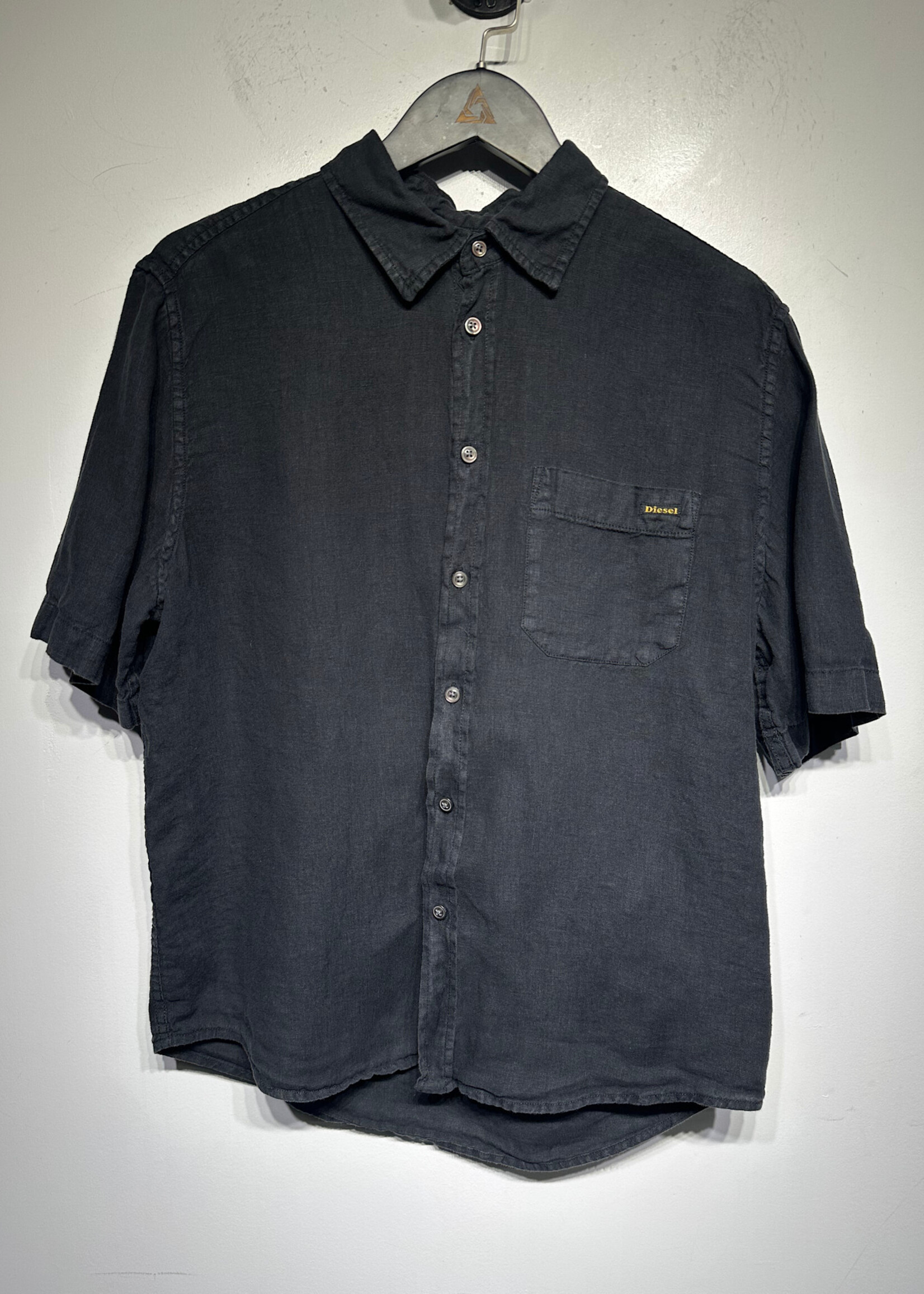 Diesel Black Gold Linen B/U Shirt M