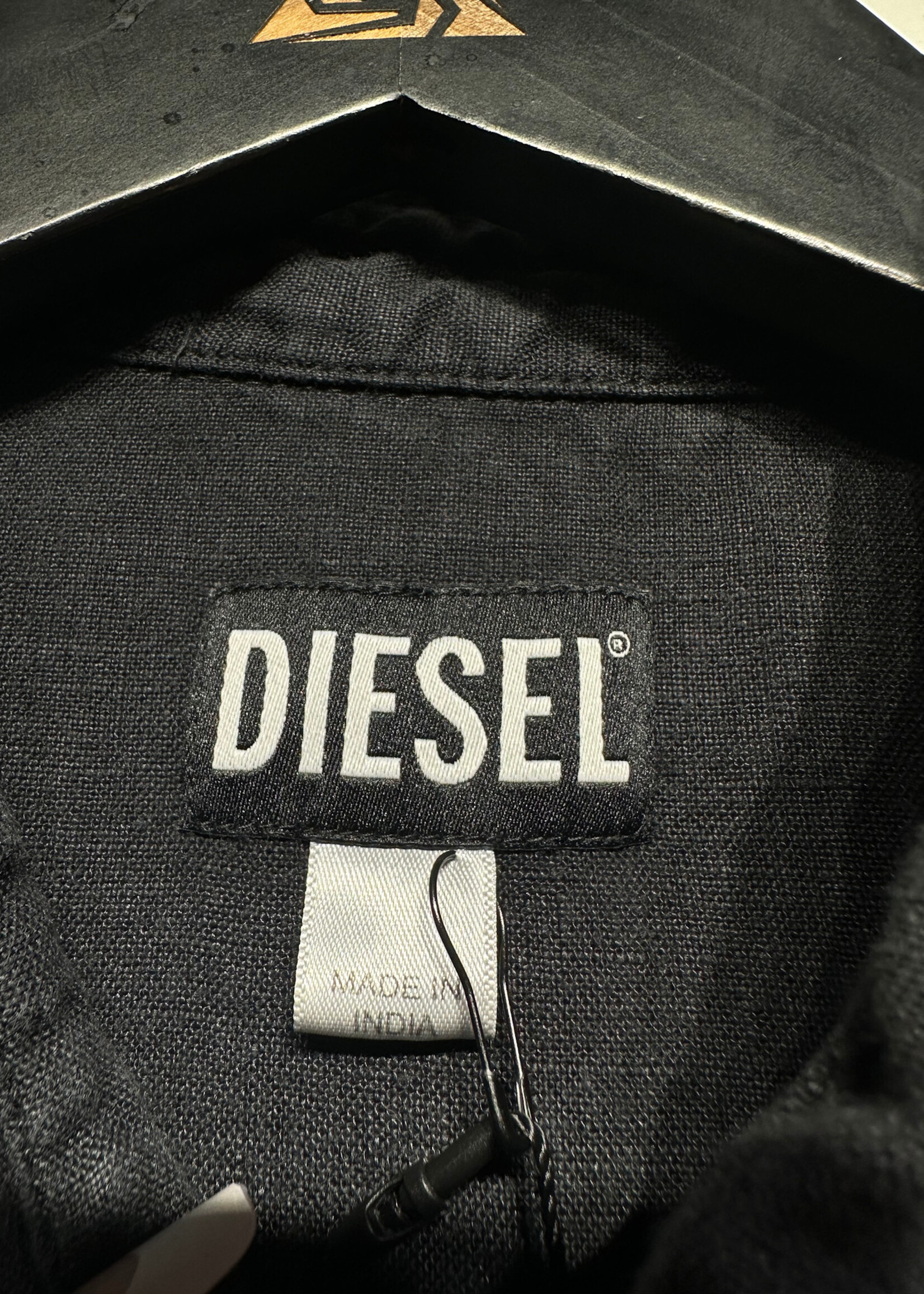 Diesel Black Gold Linen B/U Shirt M
