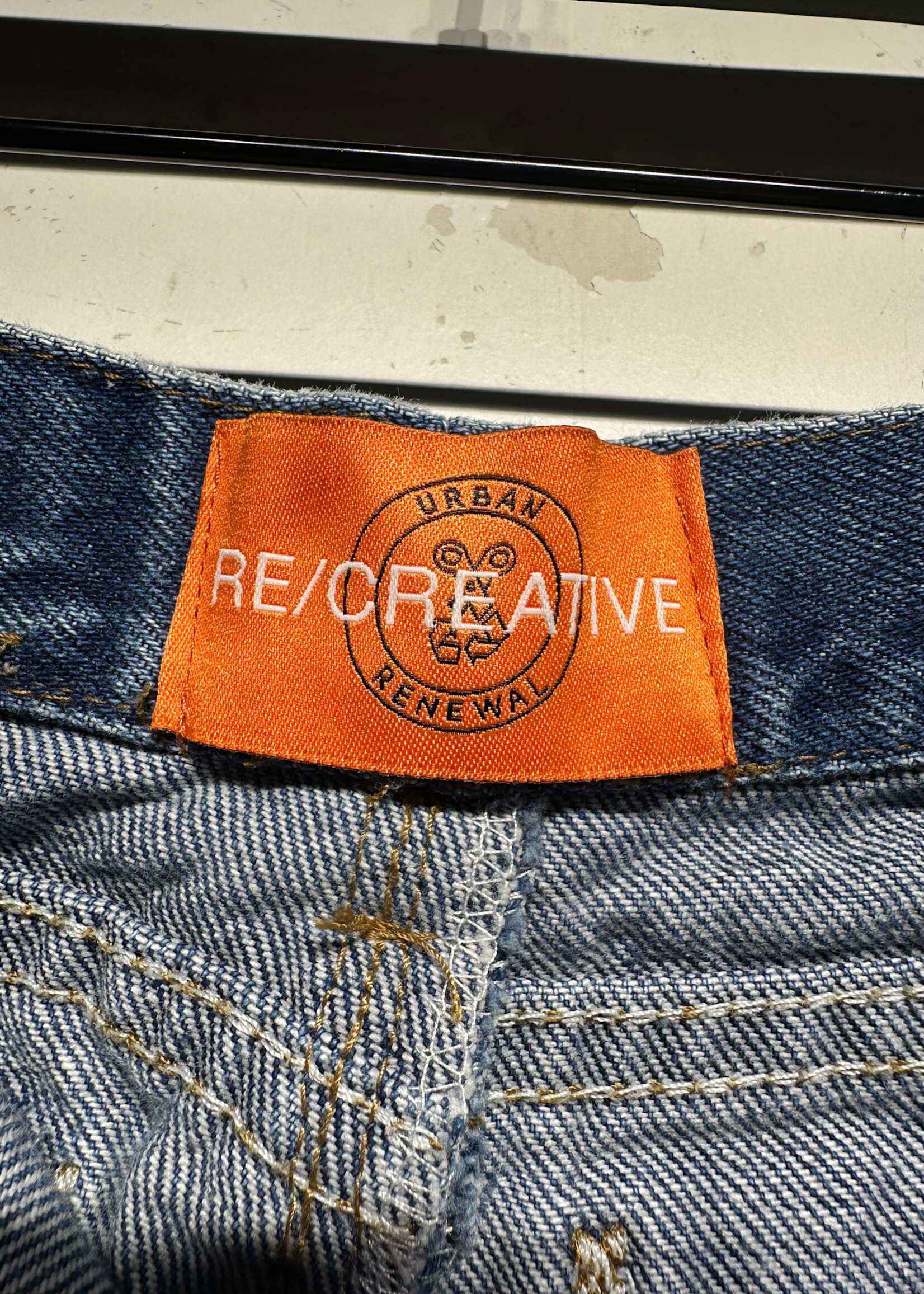 Urban Renewal Reworked Denim Skirt 27