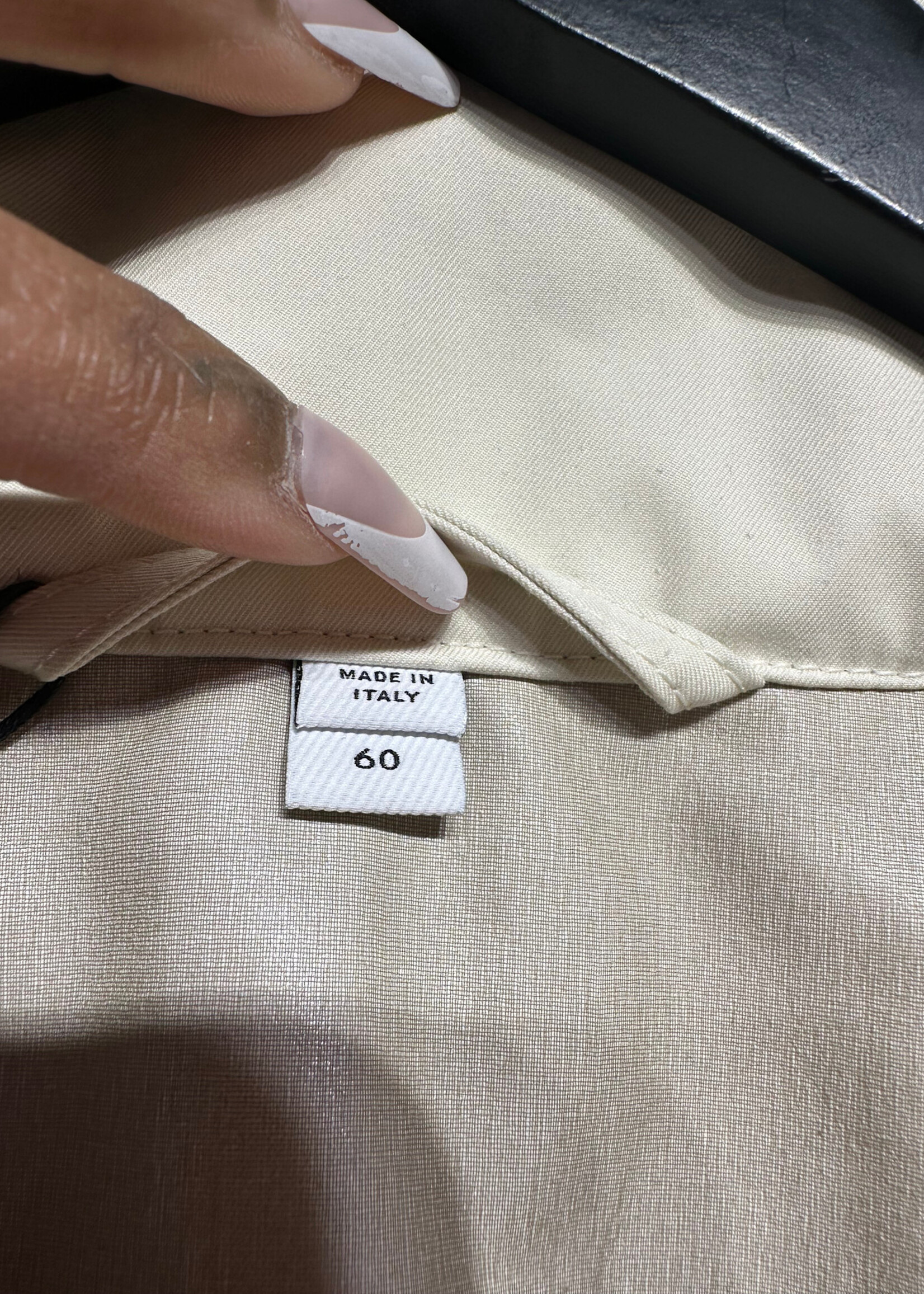 Burberry White Nylon Oversized Jacket XXXL