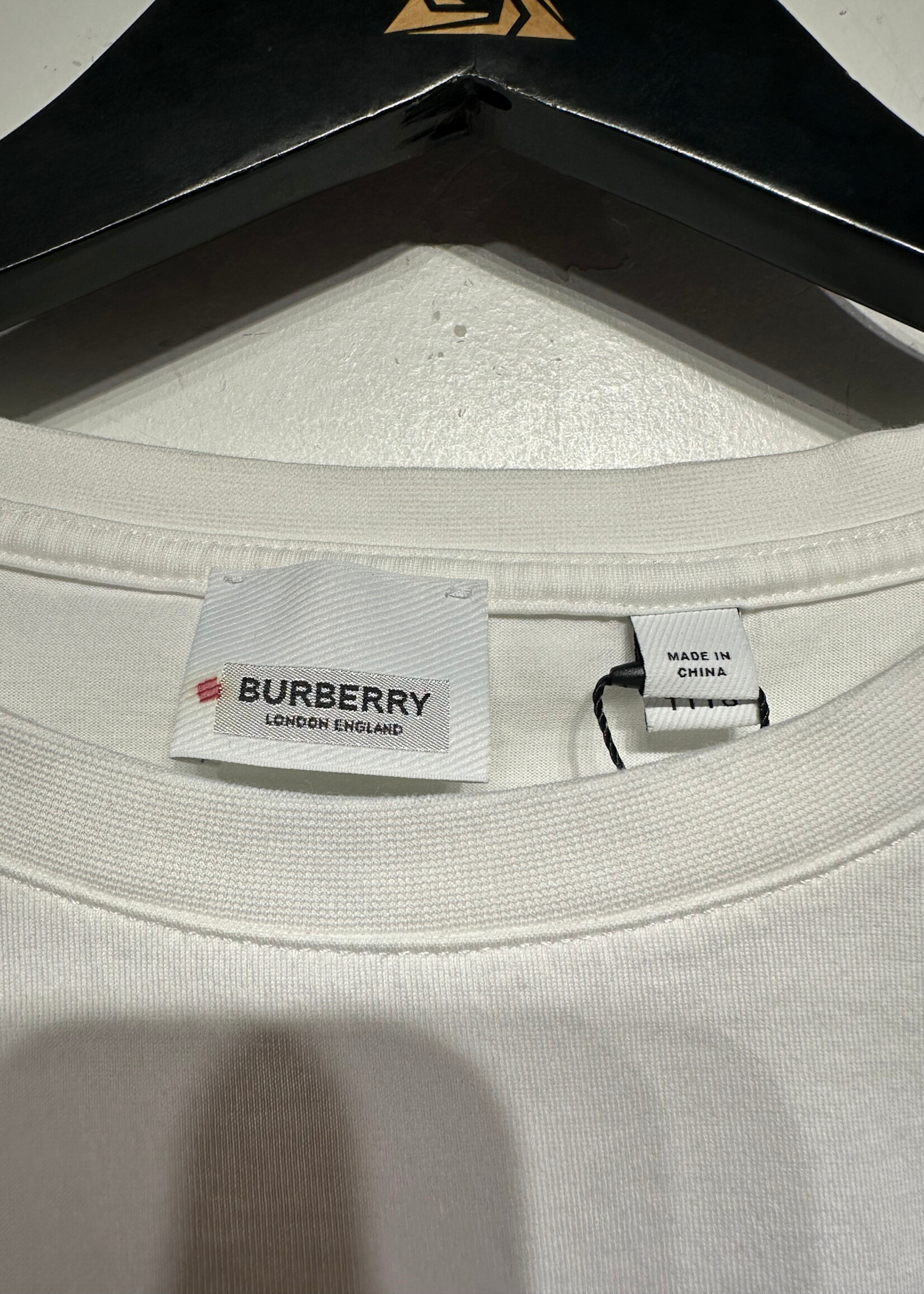 Burberry TB White Logo Tee XXXL