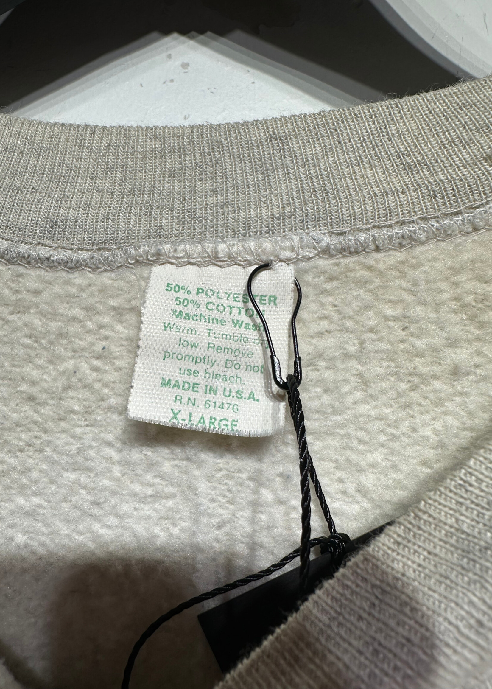 Vintage Running Rebel Grey Sweater Fits L