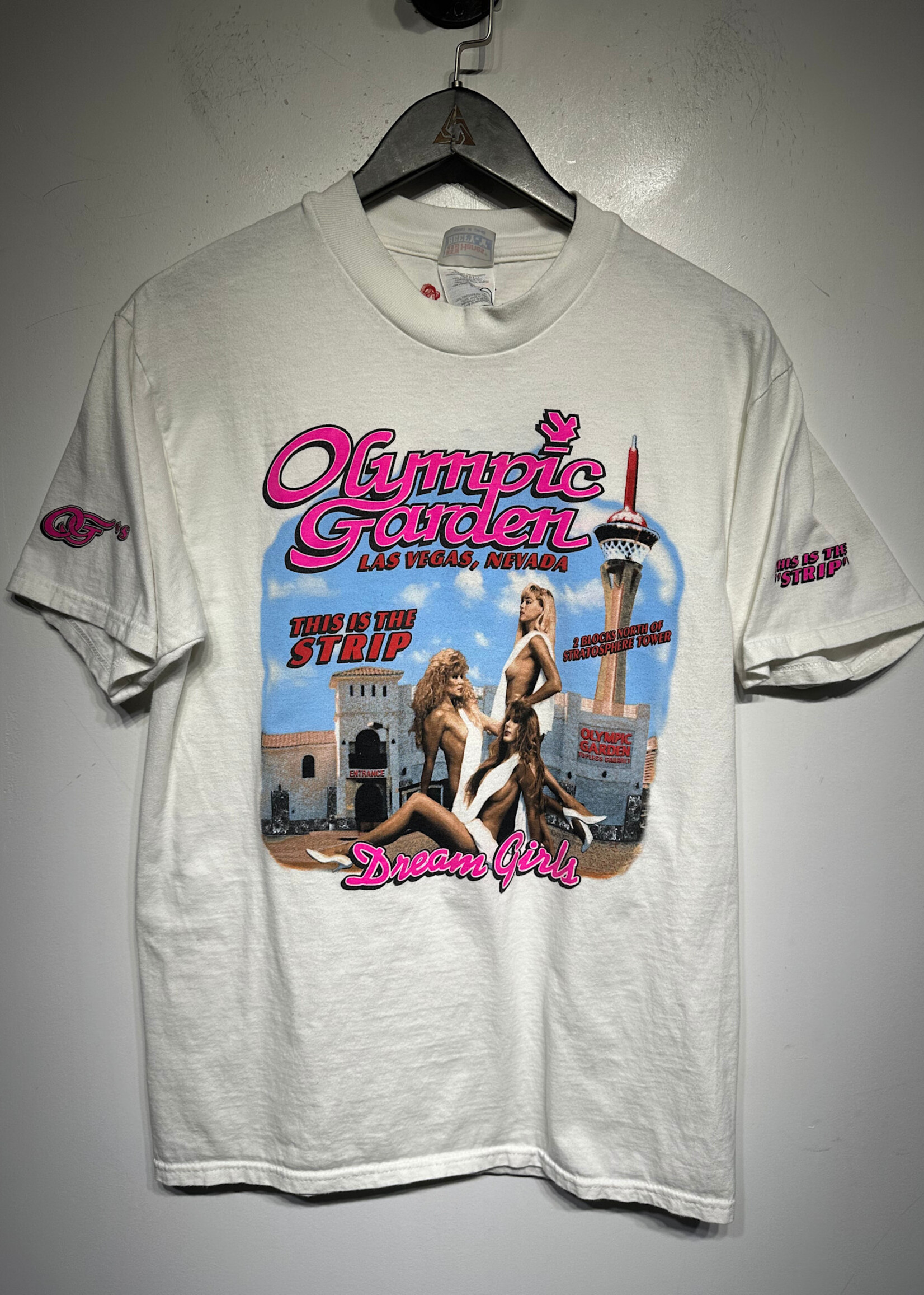 Olympic Gardens Rework White Tee M