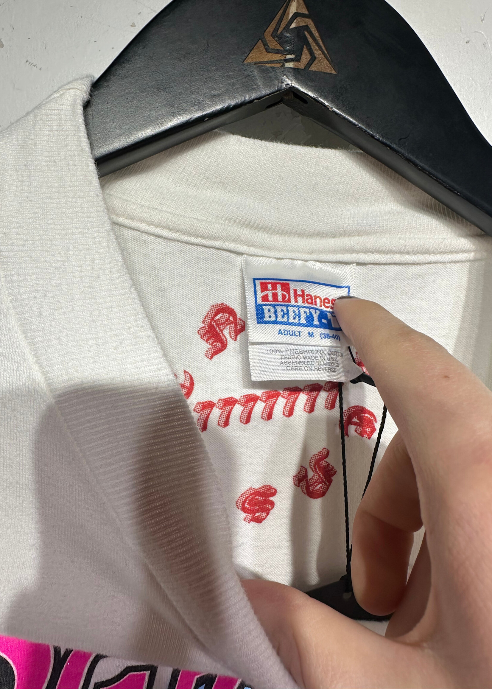 Olympic Gardens Rework White Tee M