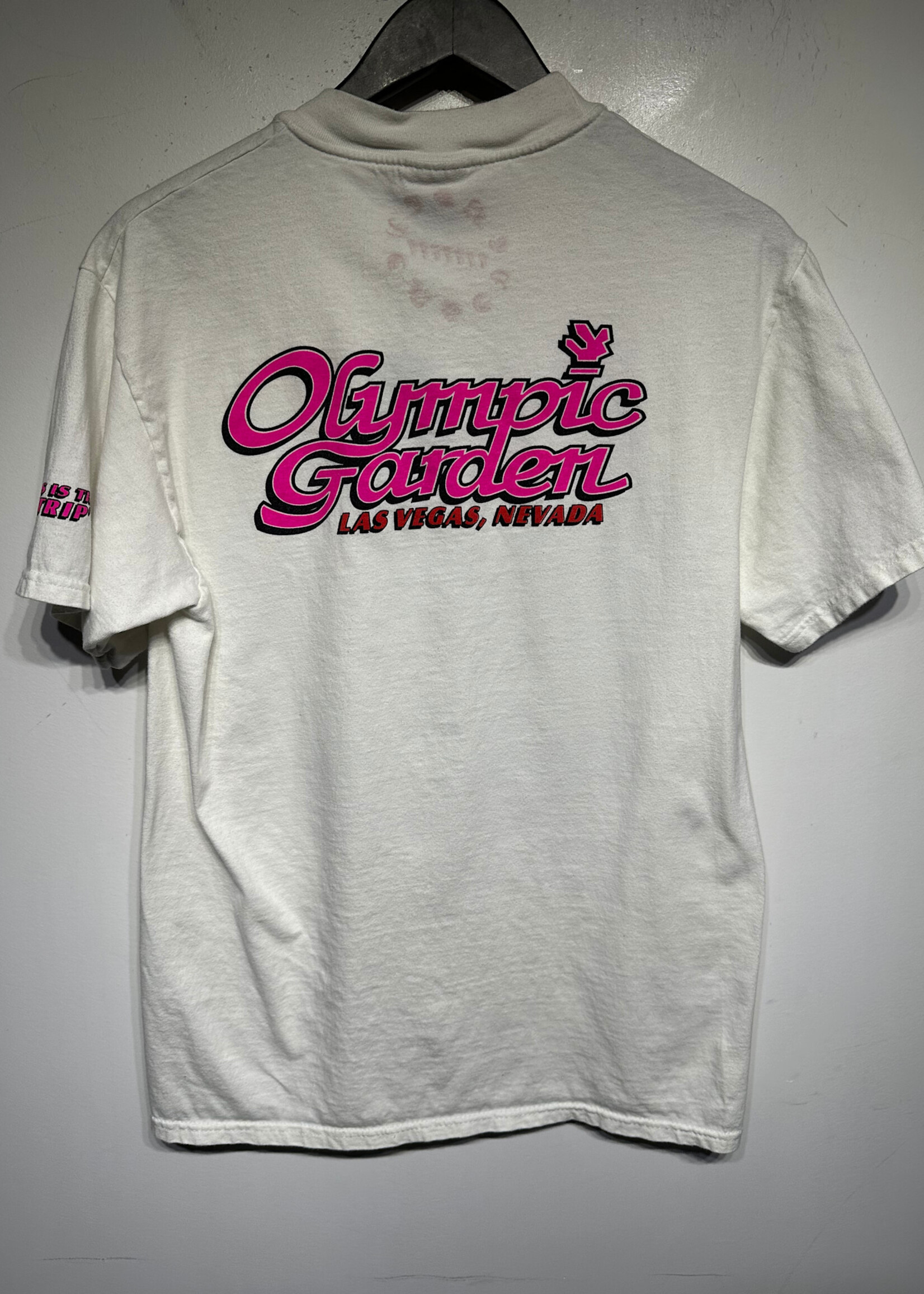 Olympic Gardens Rework White Tee M