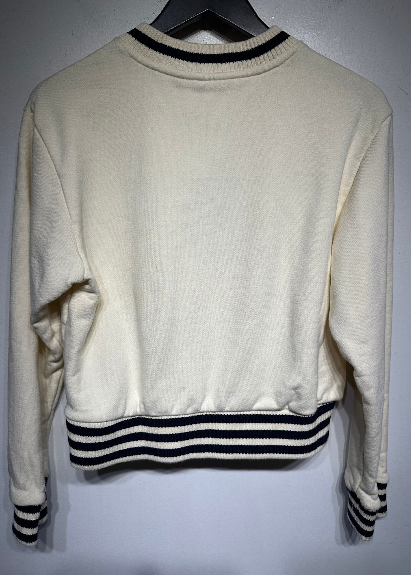 Adidas x Sporty & Rich V Neck Sweater S