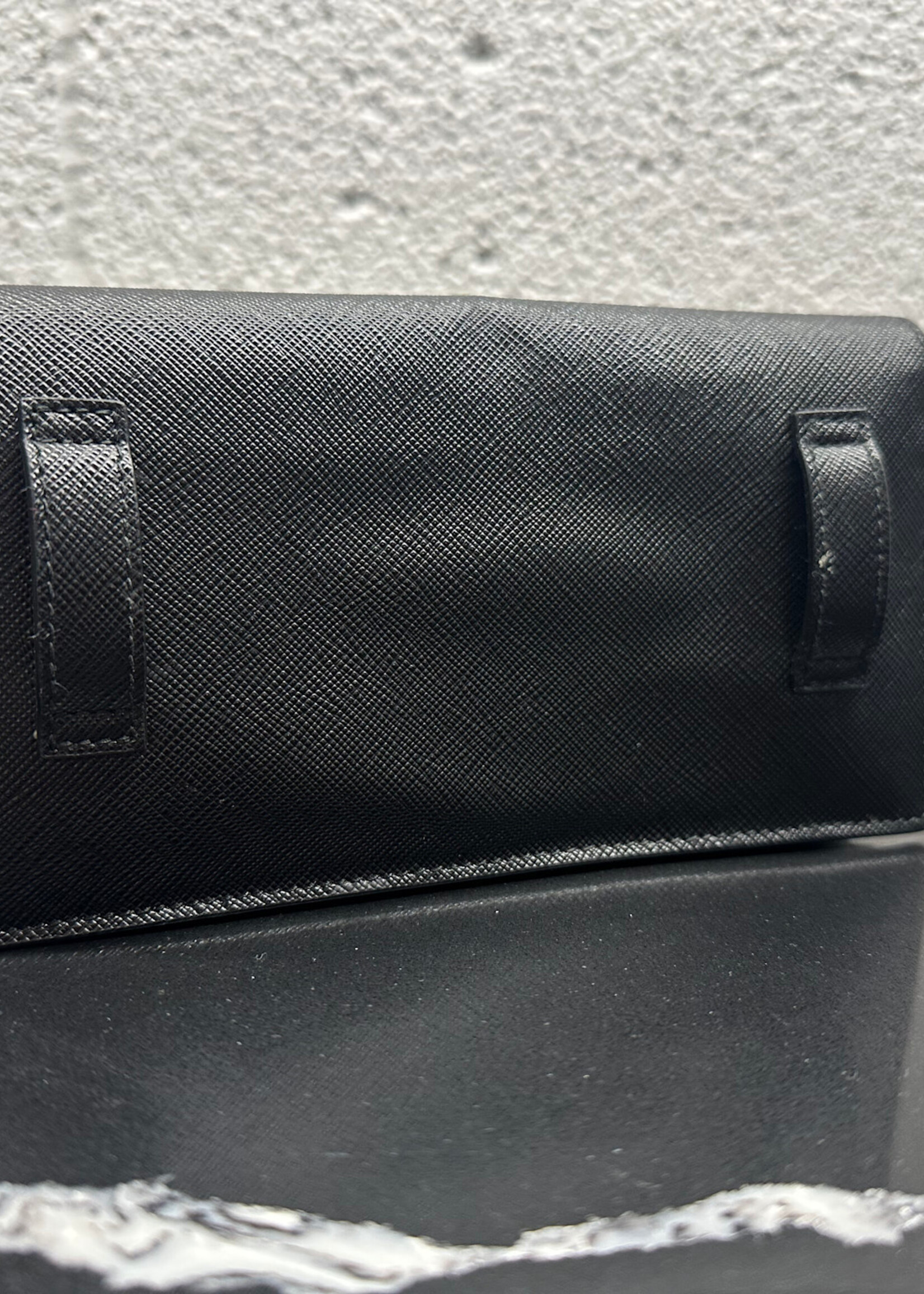 Prada Black Staff Belt Pouch AS IS