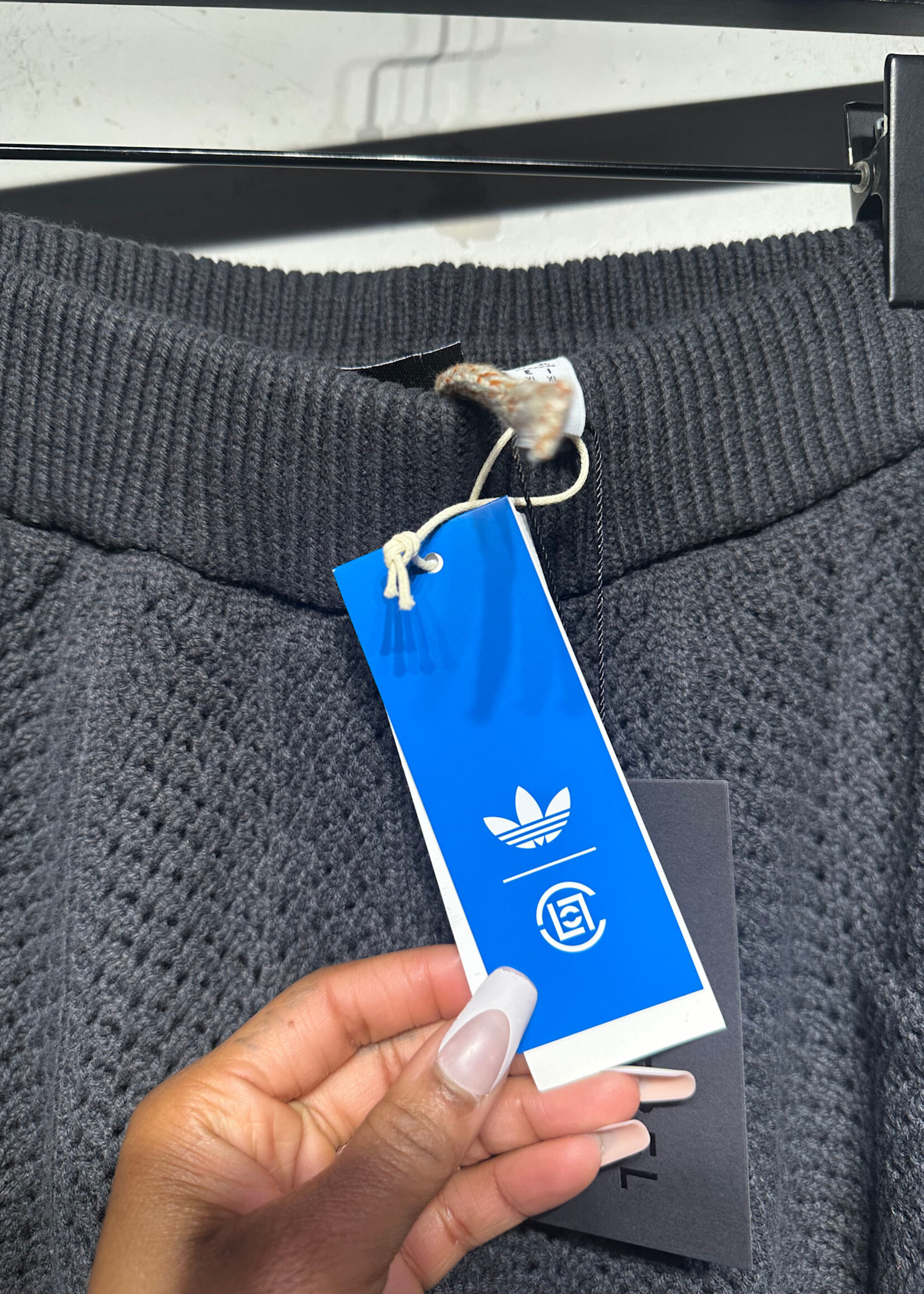 Adidas Clot Grey Woven Shorts Masc XL