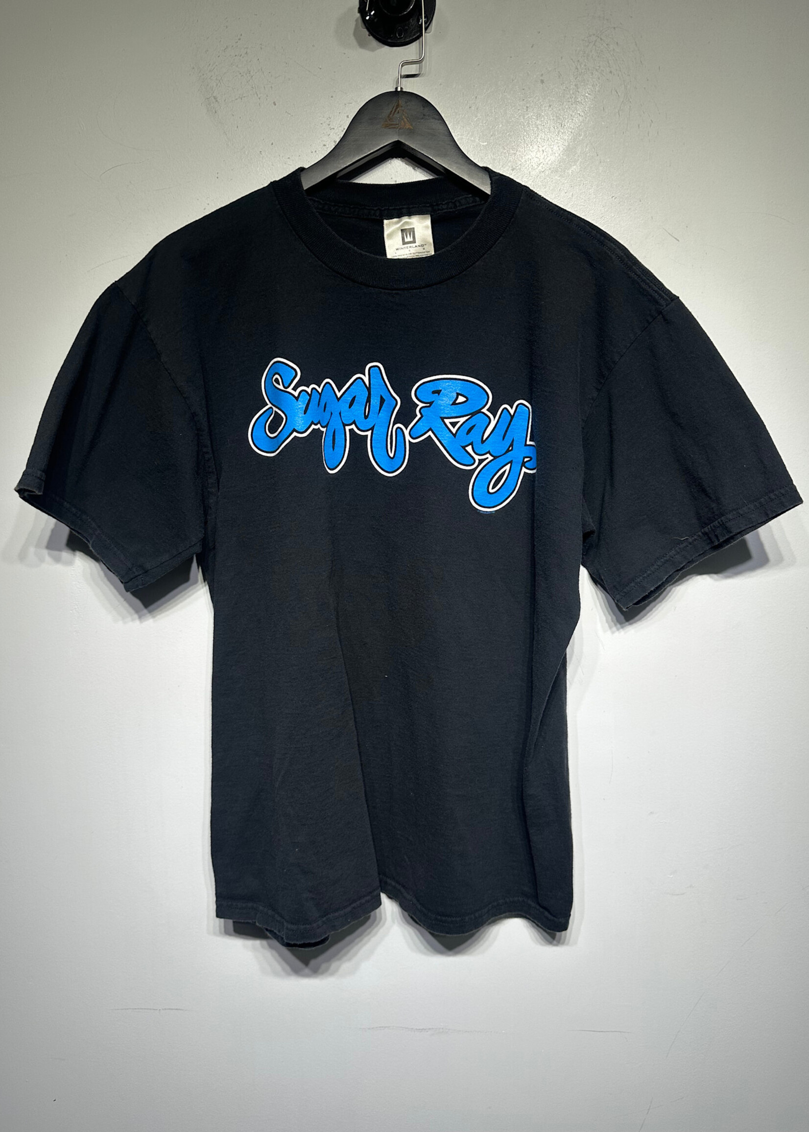 Sugar Ray Black Logo Tee L