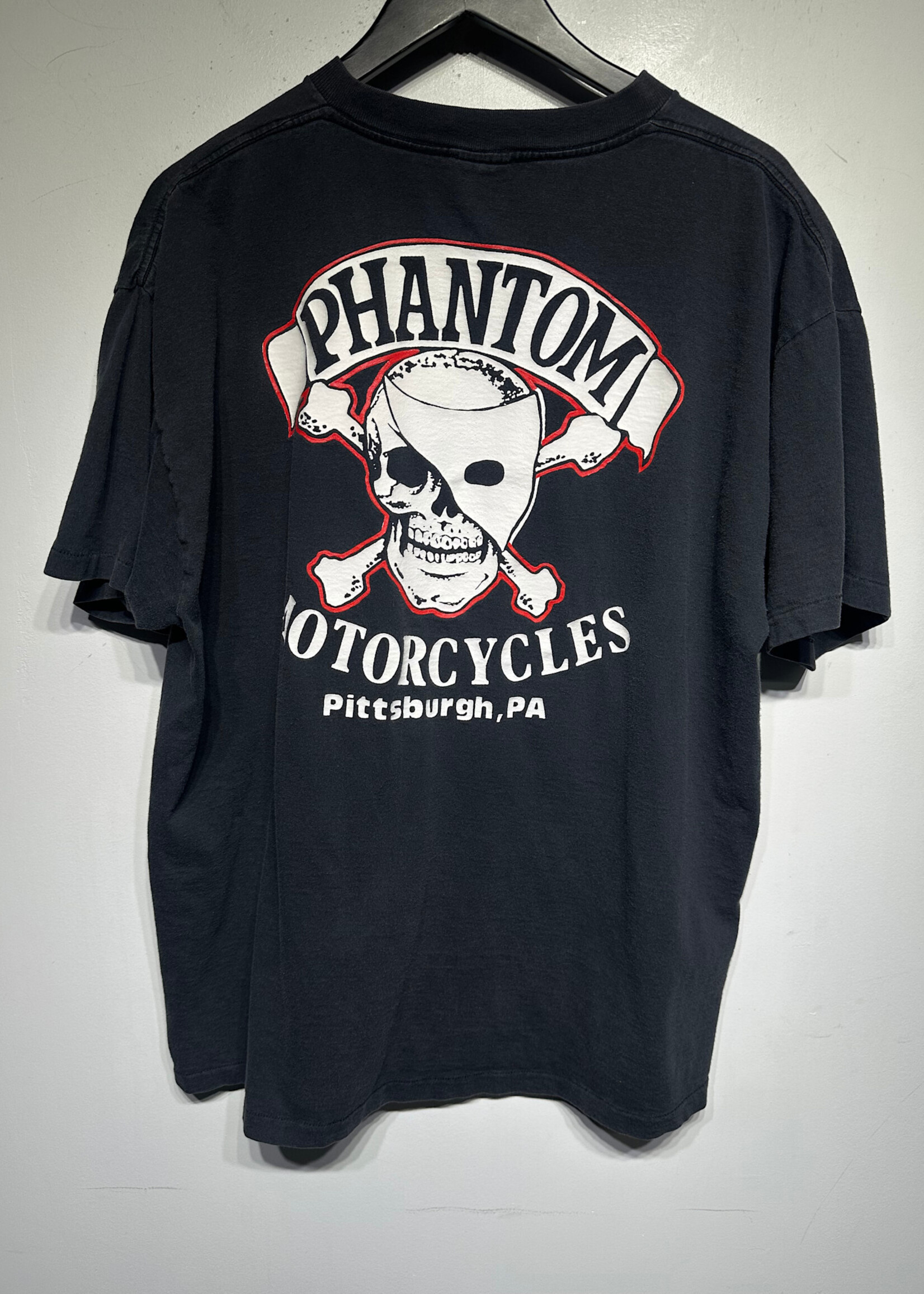 Born To Roam Vintage Biker Tee XL