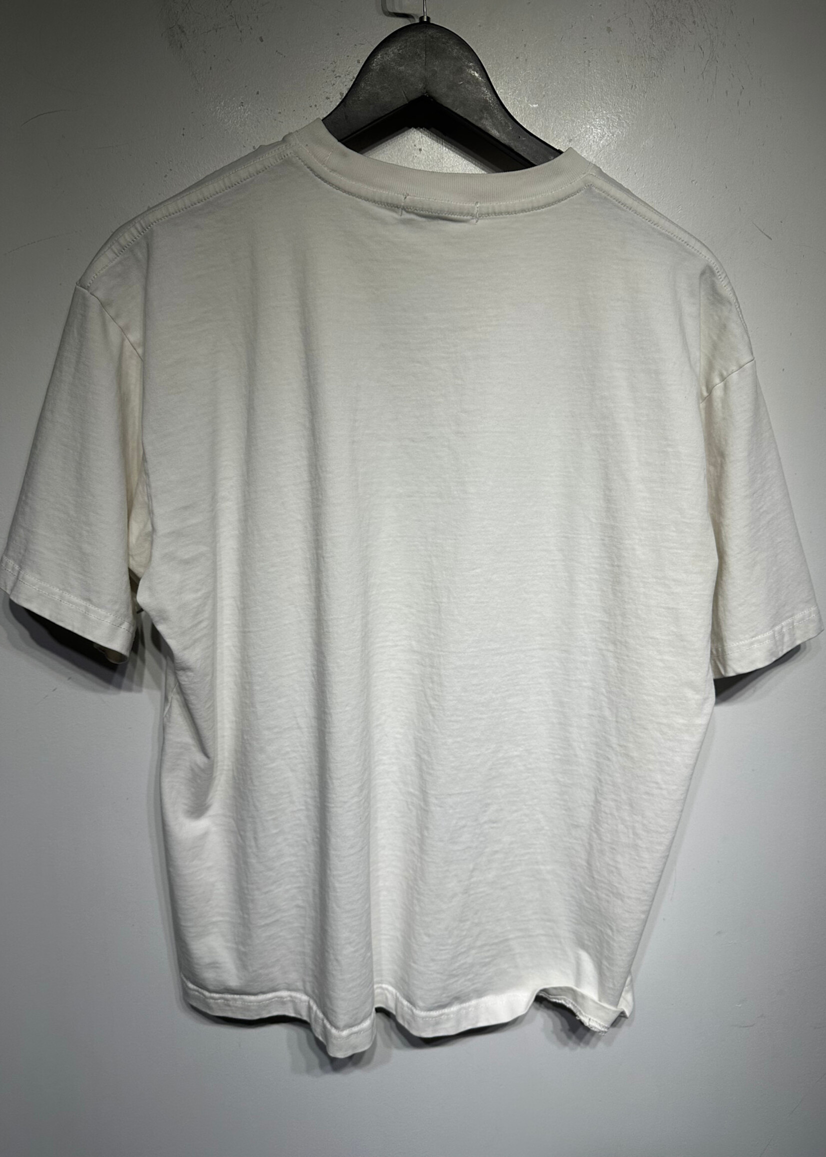 Undercover White Swirl Portrait Tee L AS IS