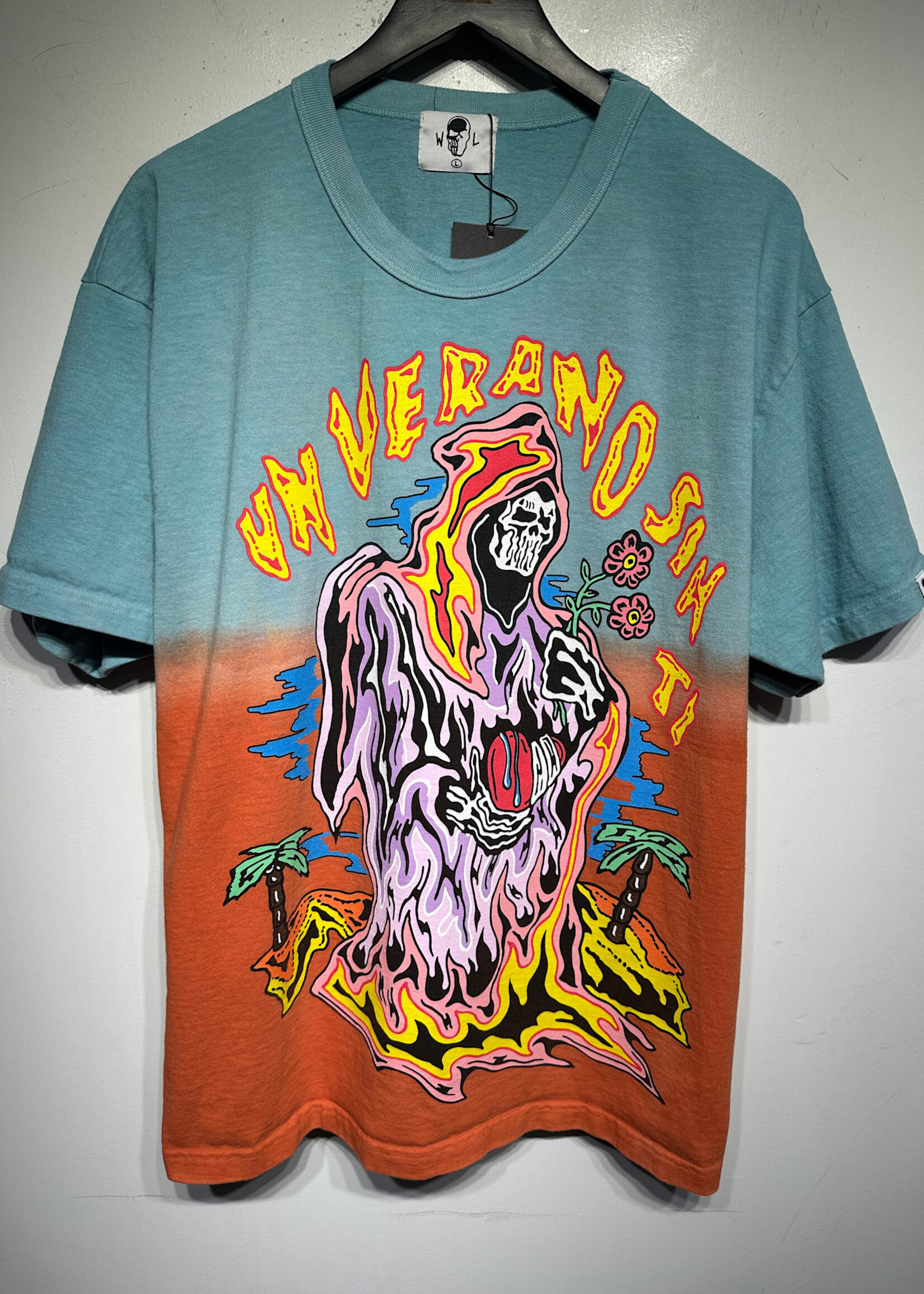 Warren Lotas Un Verano Two Tone Tee L