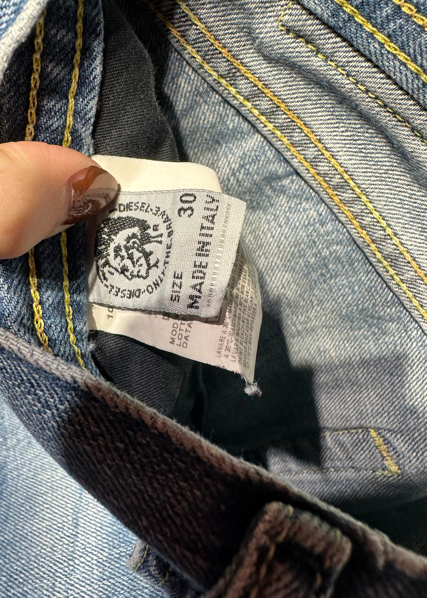 Diesel Made in Italy Regular Wash Straight Masc 30