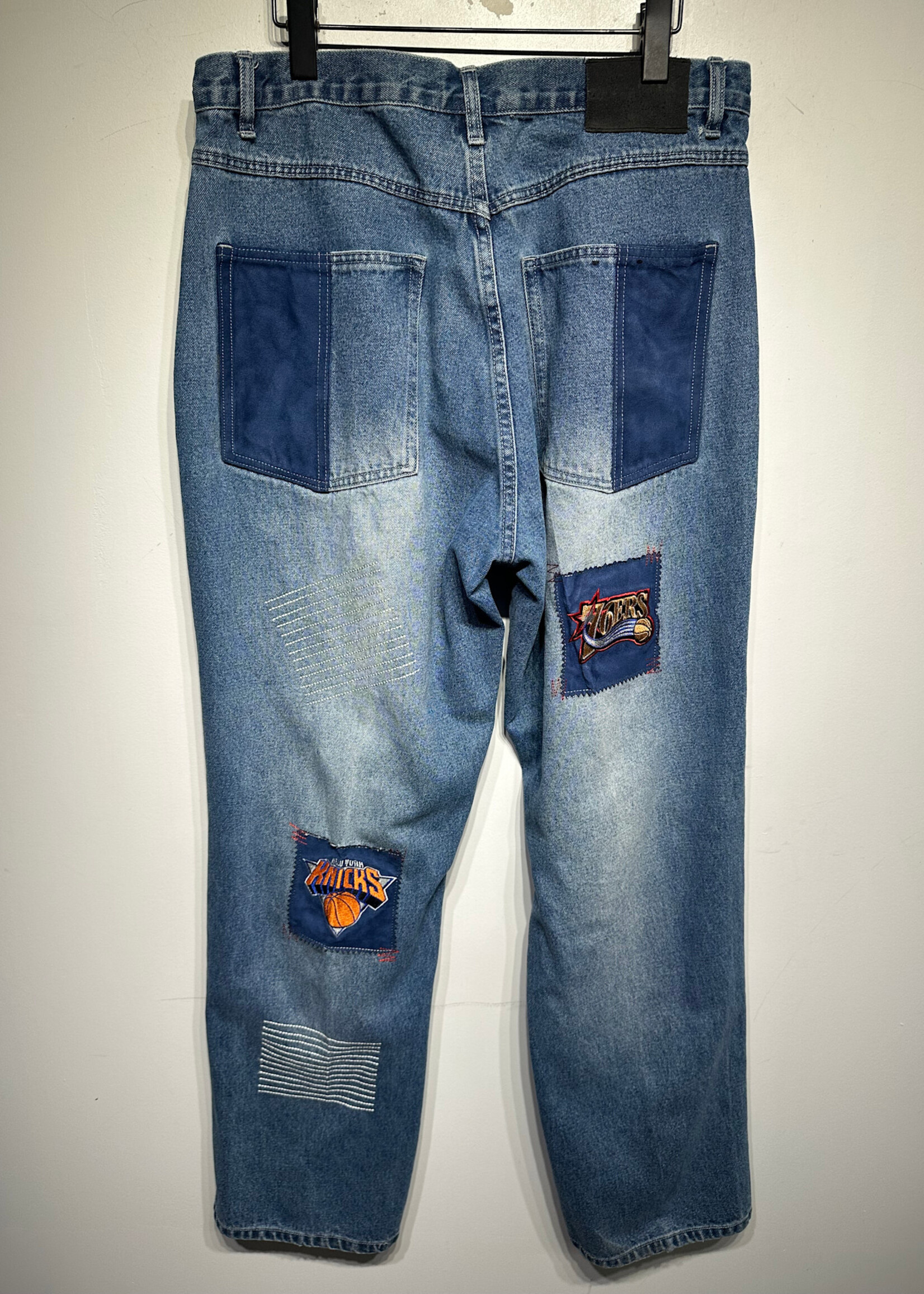 NBA Patch Detail Jeans 34