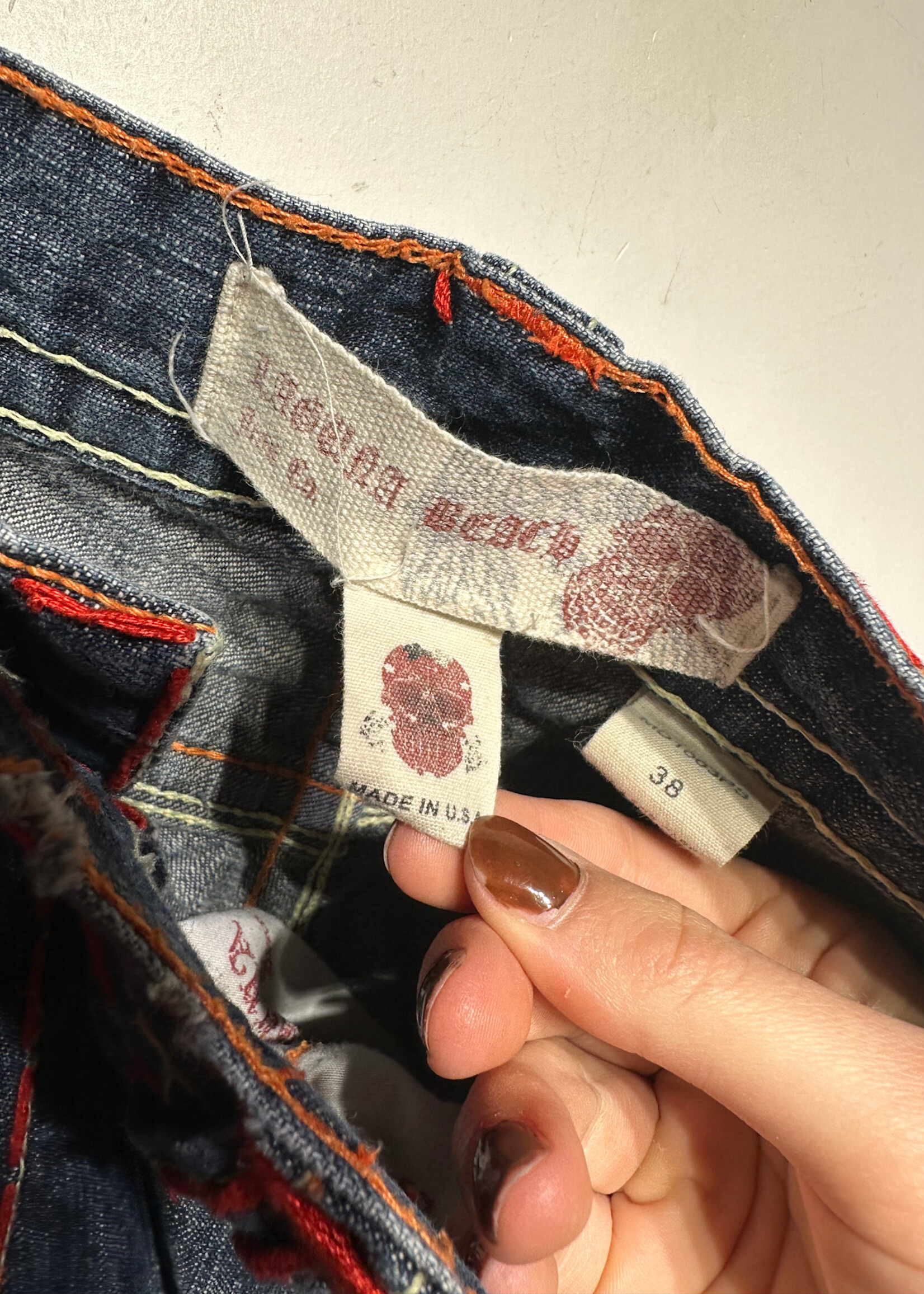 Laguna Beach Cross Baggy Jeans Masc 38 AS IS