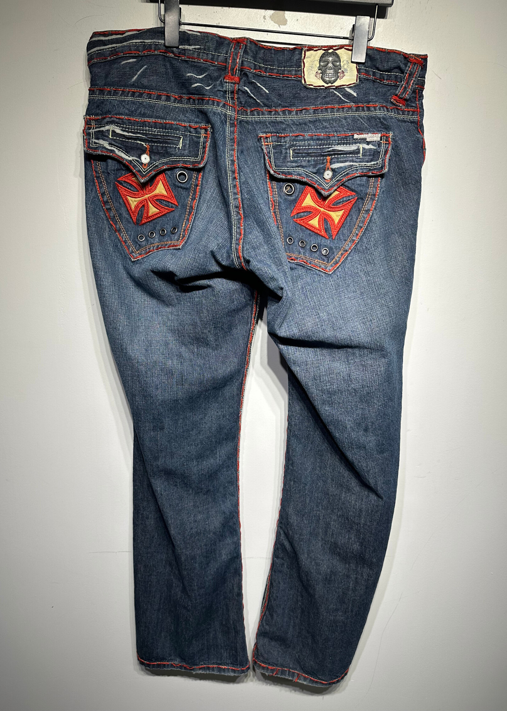 Laguna Beach Cross Baggy Jeans Masc 38 AS IS