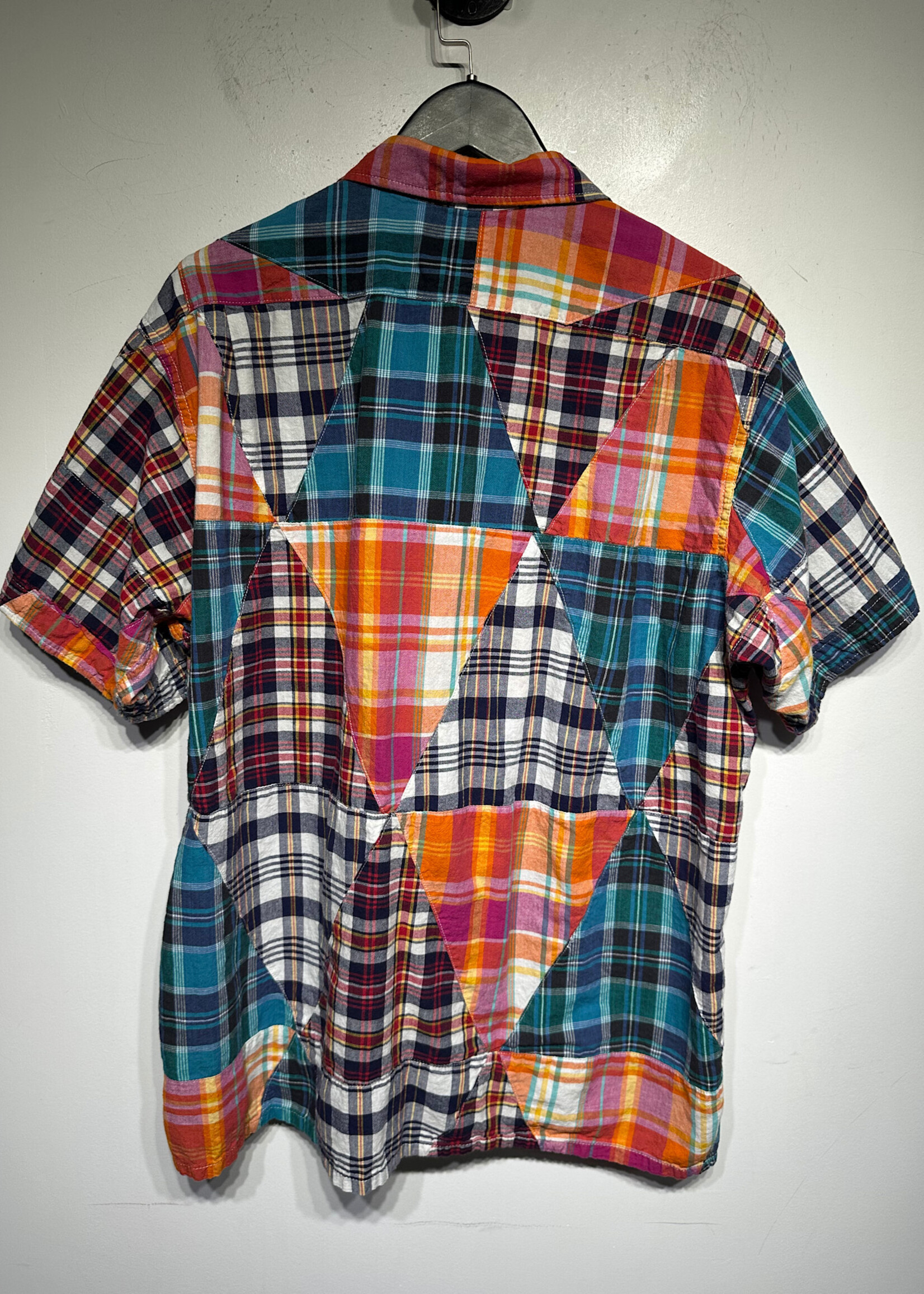 Engineered Garments Patchwork SS Flannel L
