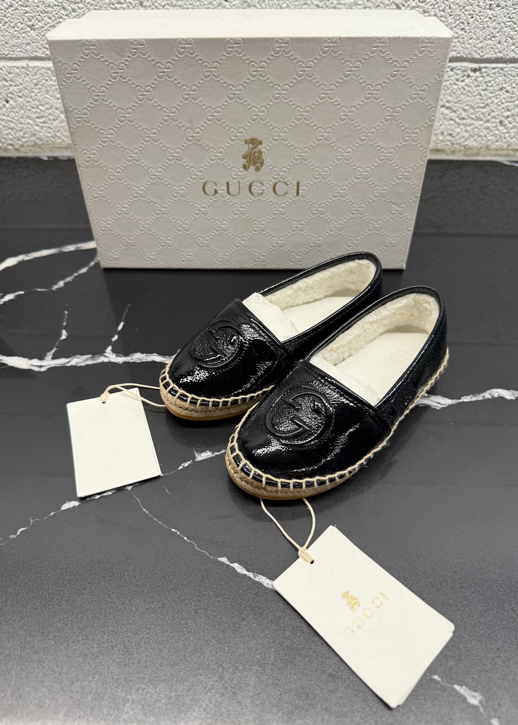 NWT Gucci Kids Espadrilles 10.5