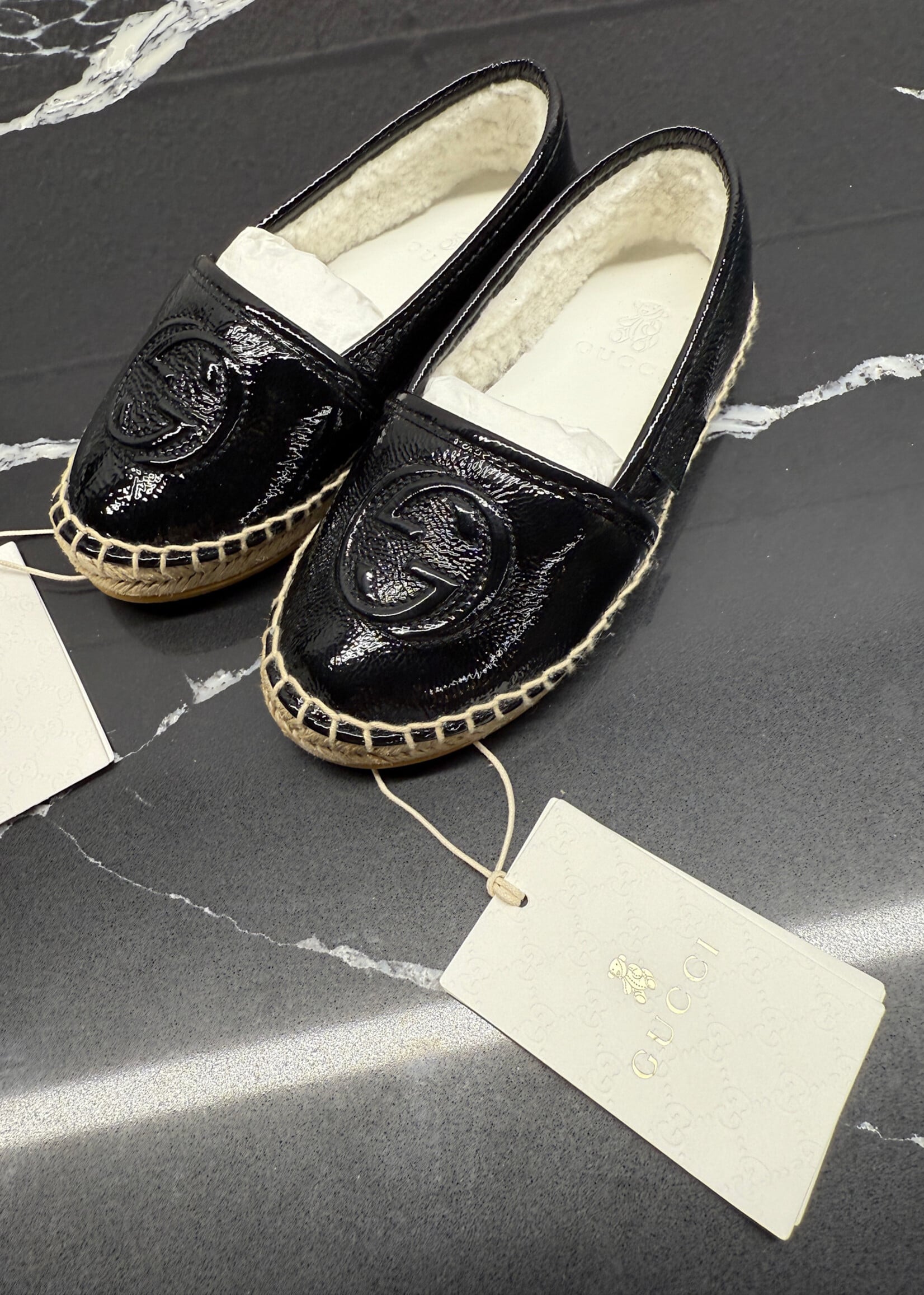 NWT Gucci Kids Espadrilles 10.5