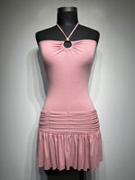 T Party Y2K Pink Halter Dress S