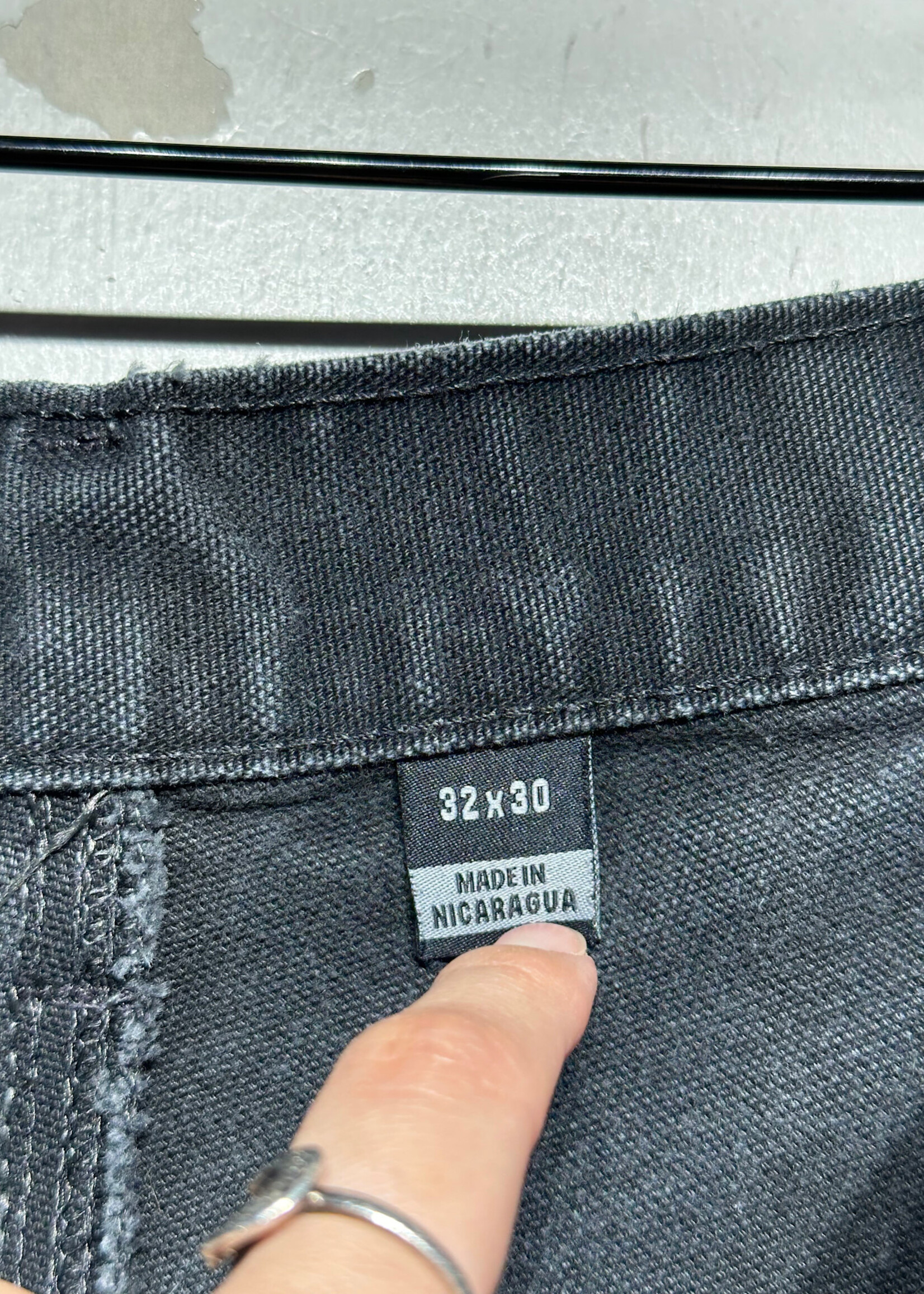 Carhartt Faded Black Wash Carpenters Masc 31