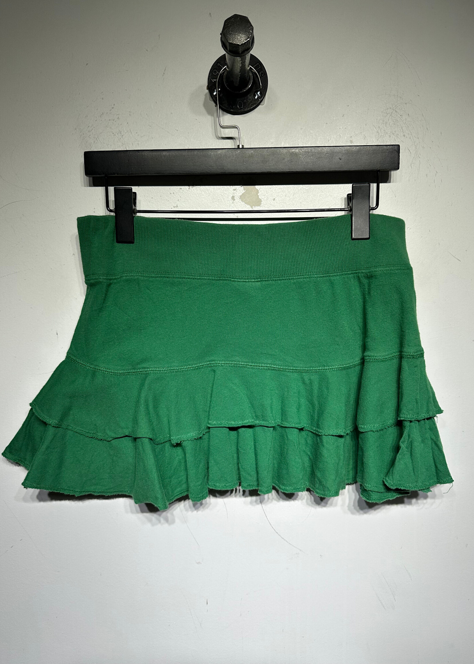 Abercrombie 2000s Green Mini Skirt M/28